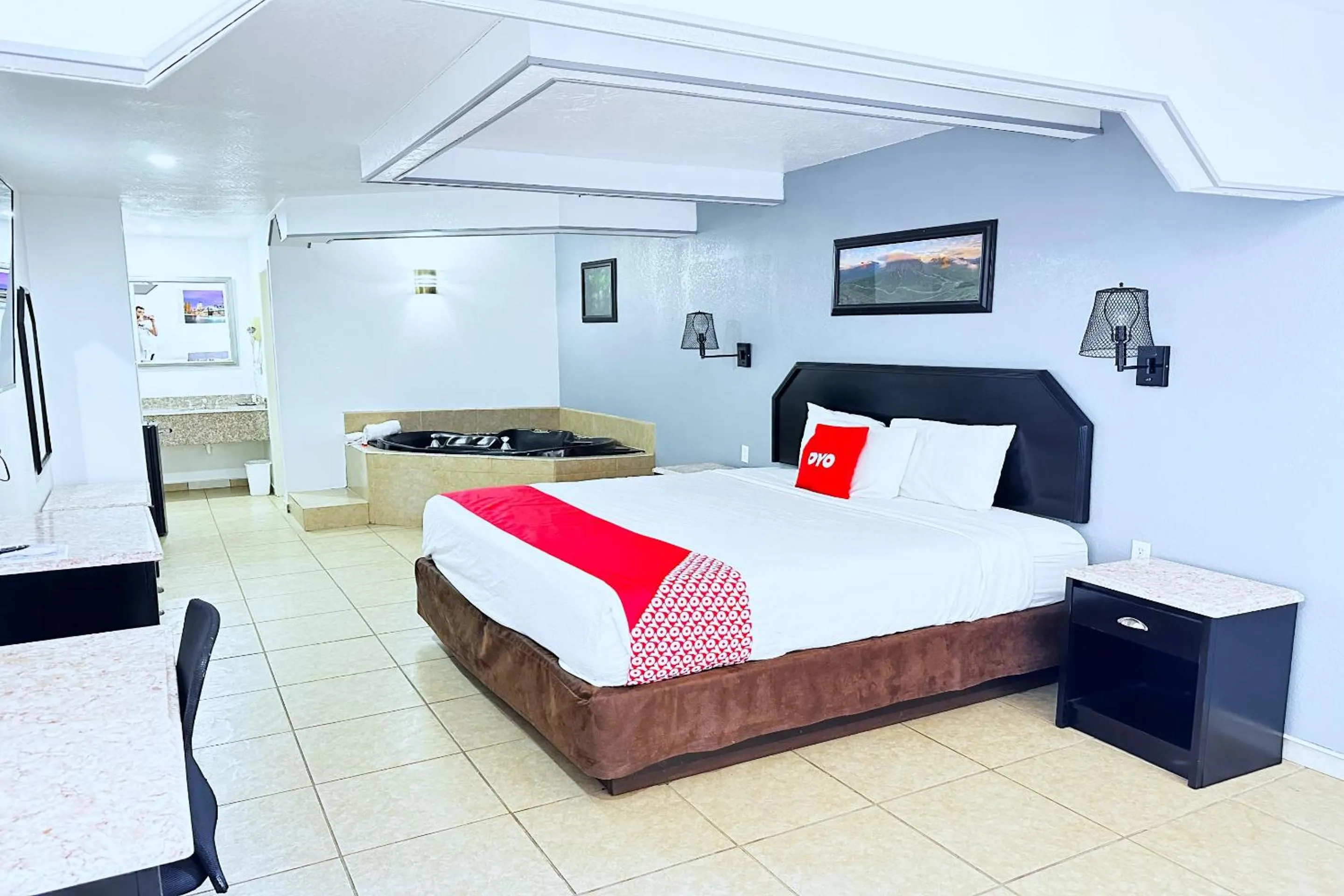 Bedroom, Bed in Three Rivers Executive Inn & Suites By OYO
