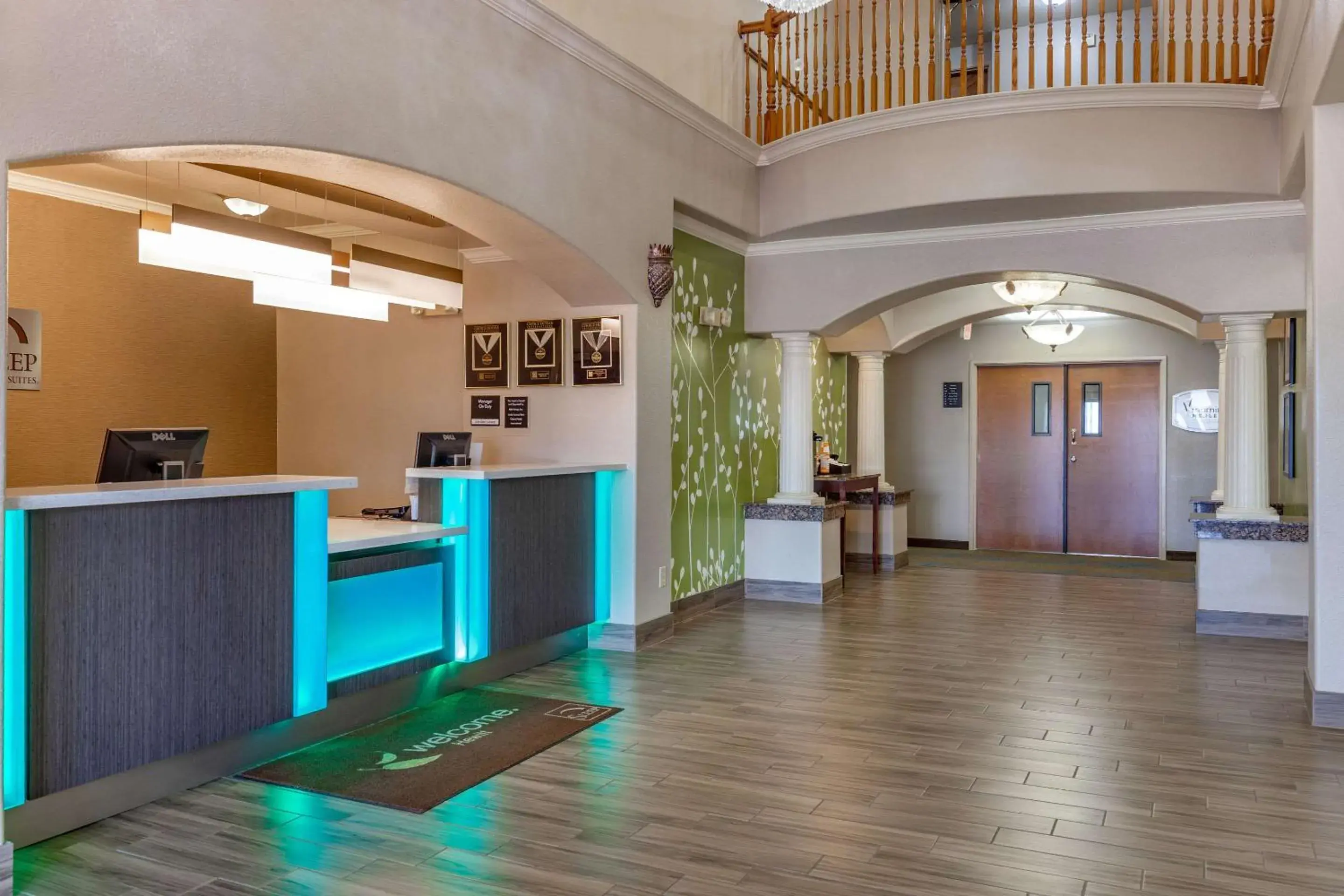 Lobby or reception in Sleep Inn & Suites Hewitt - South Waco Lobby or reception in Sleep Inn & Suites Hewitt - South Waco