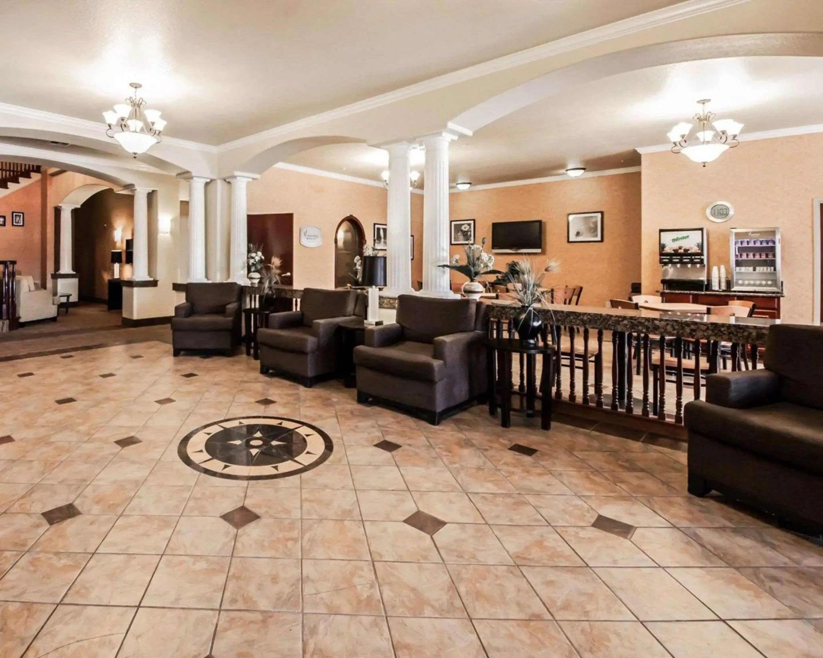 Lobby or reception in Sleep Inn & Suites Shamrock Lobby or reception in Sleep Inn & Suites Shamrock