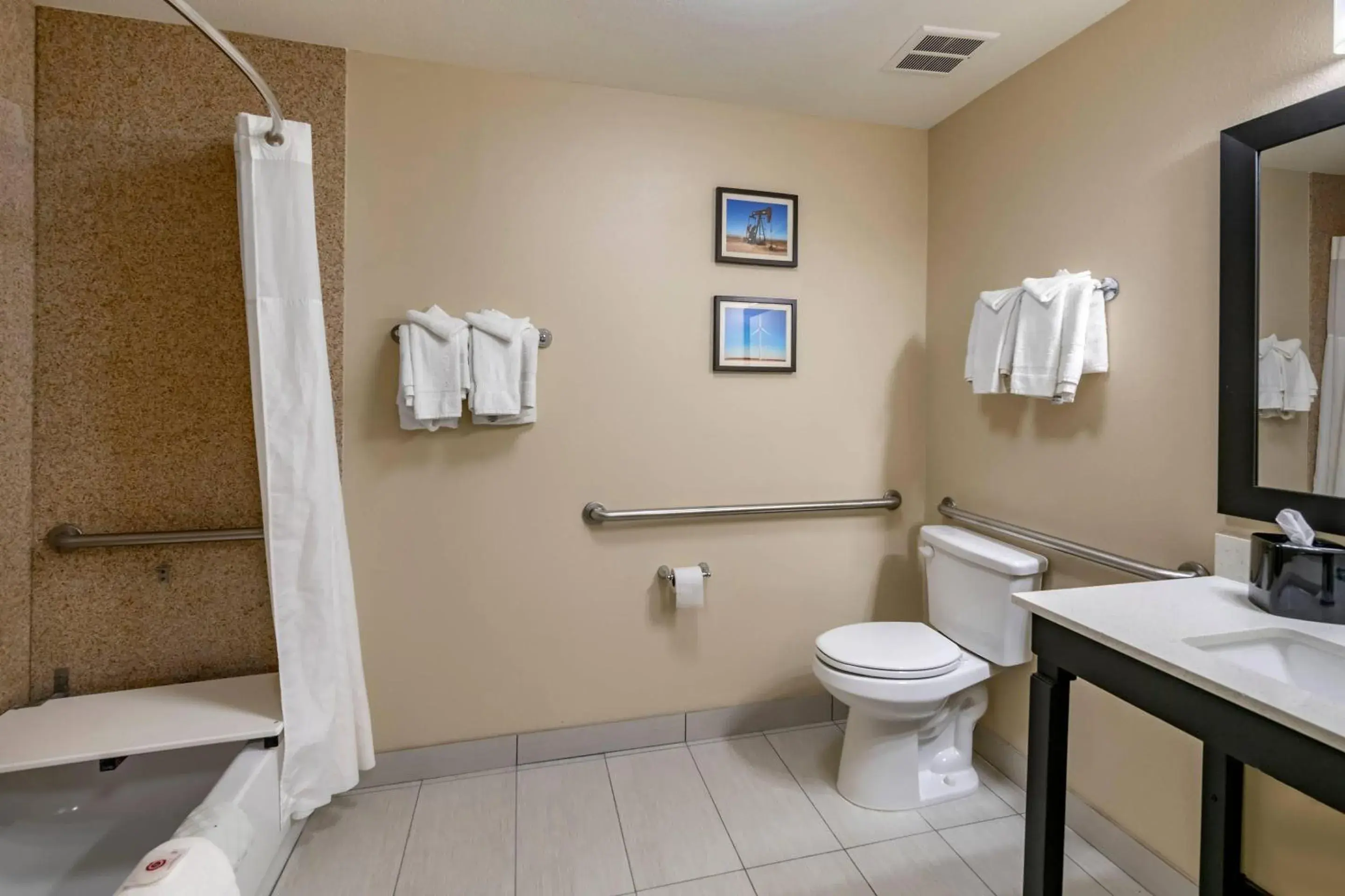 Bedroom in Comfort Inn & Suites Lubbock West Bedroom in Comfort Inn & Suites Lubbock West