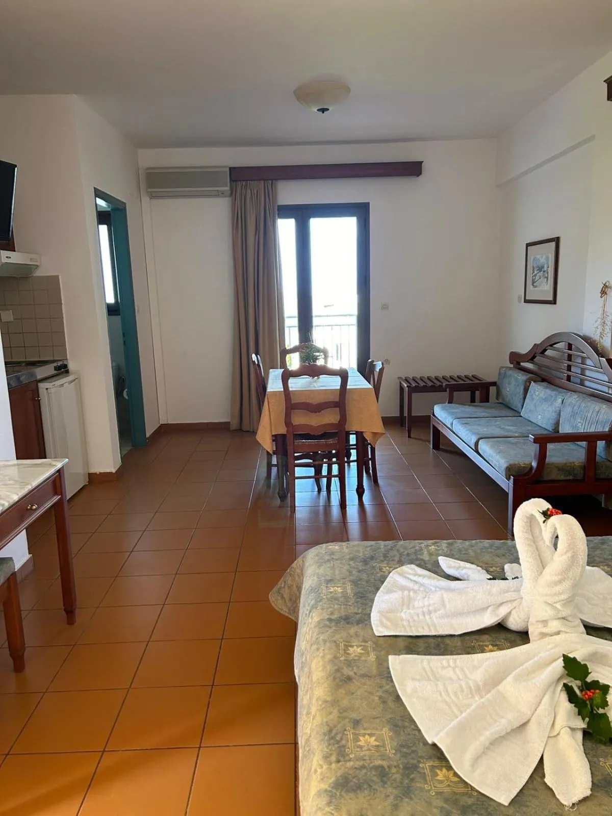 Photo of the whole room, Bed in Areti Aparthotel