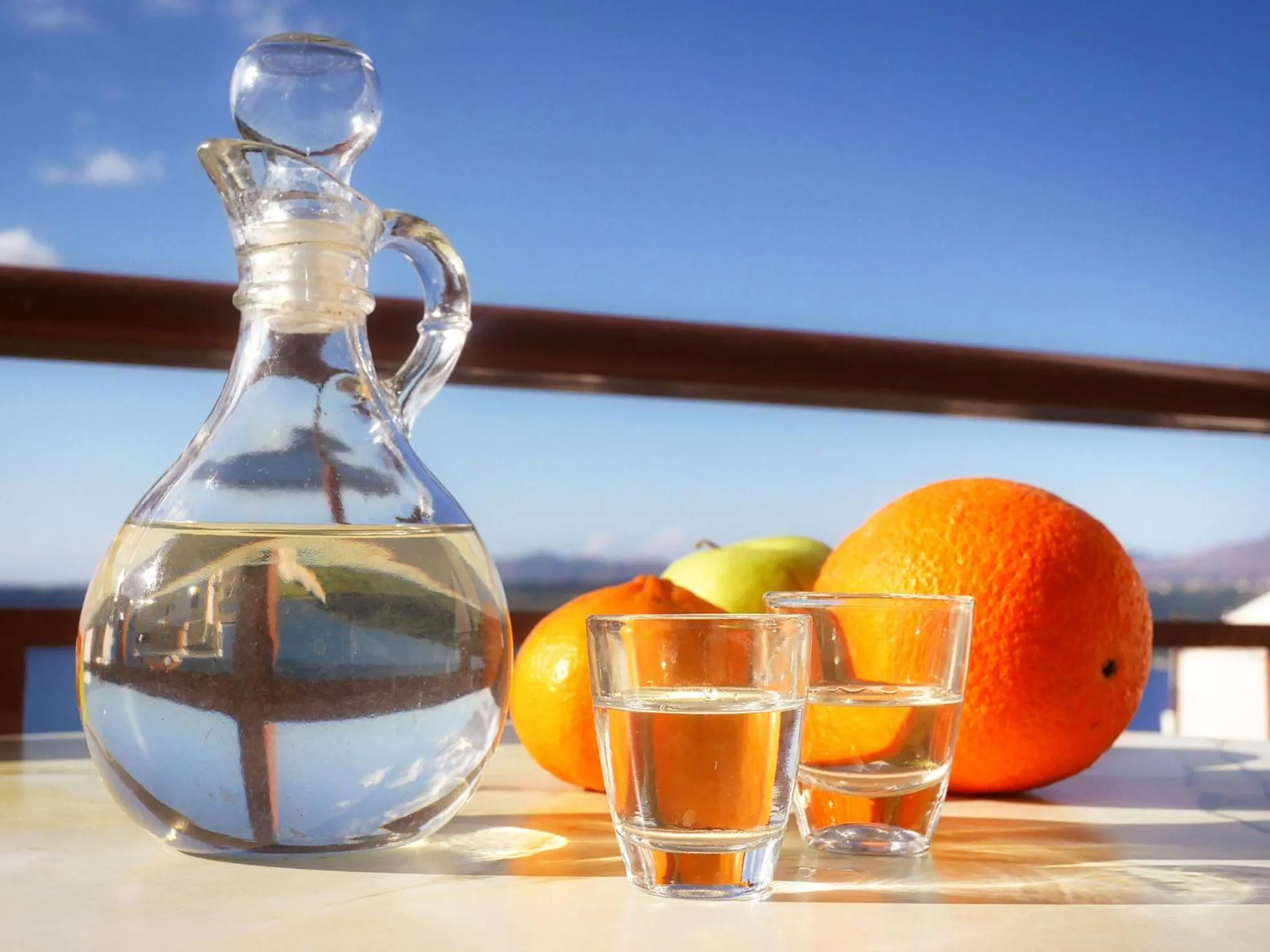 Food close-up in Areti Aparthotel