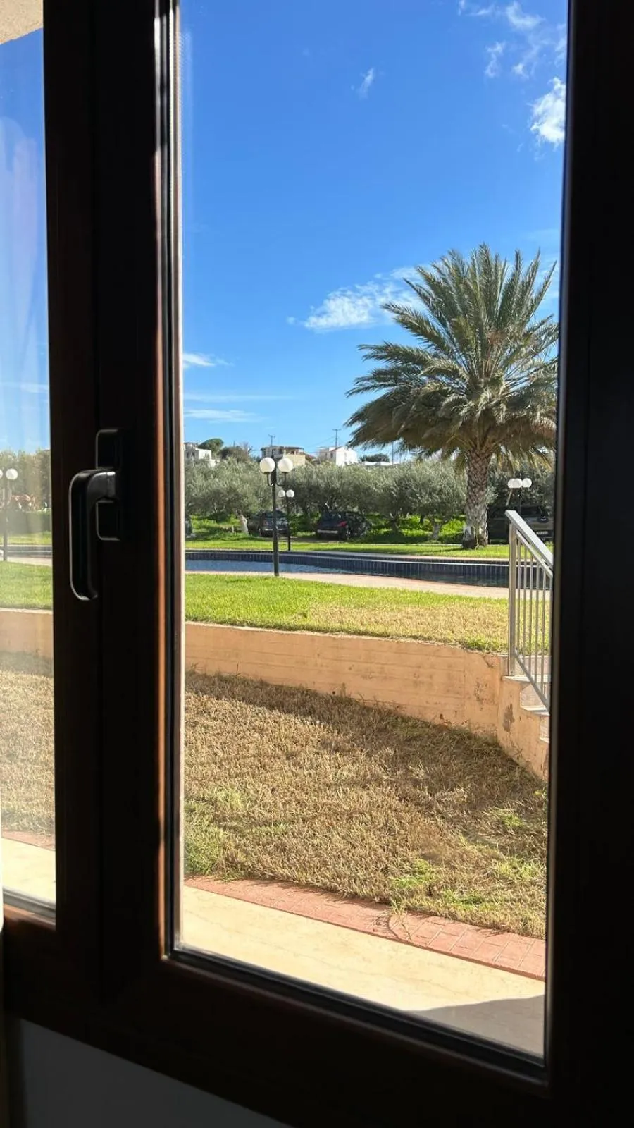 Garden view in Areti Aparthotel