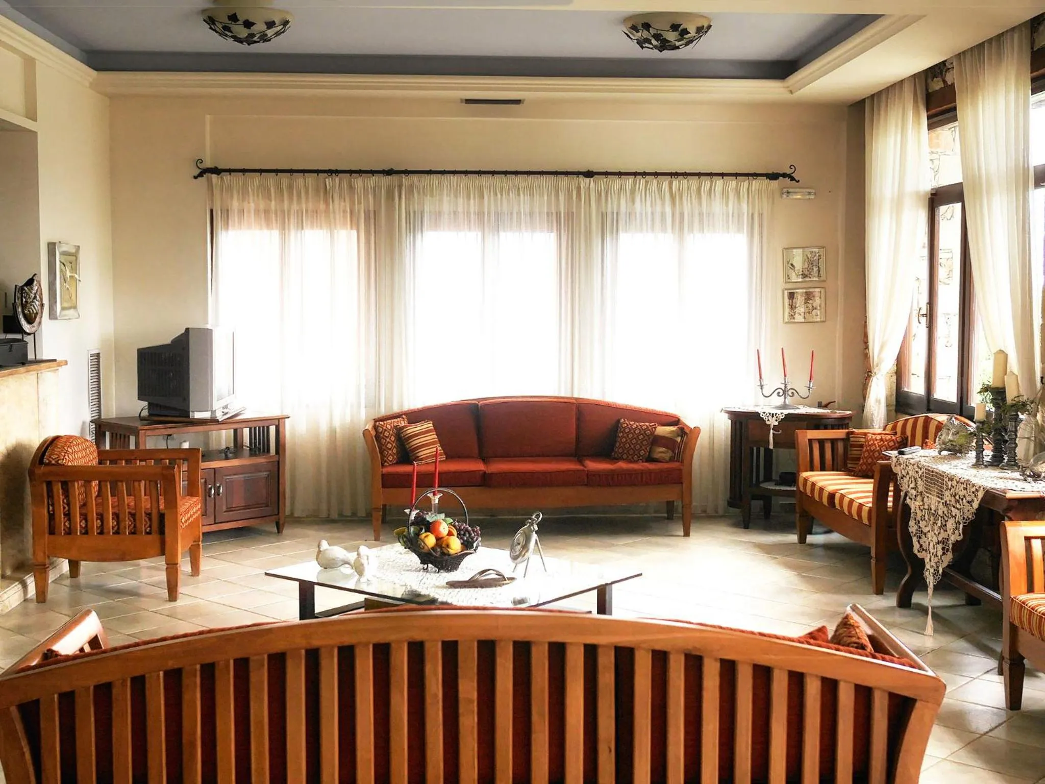 Lobby or reception in Areti Aparthotel