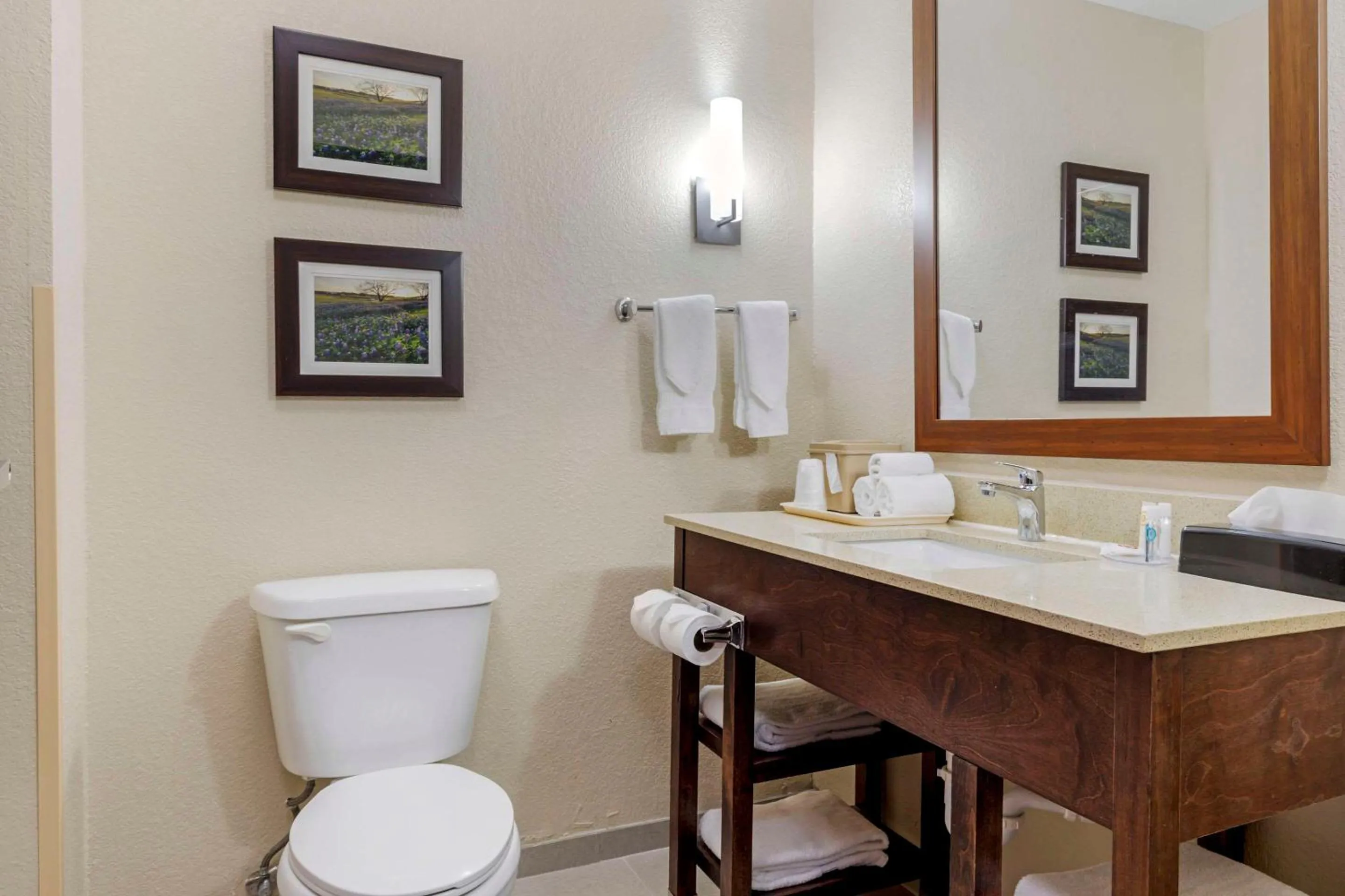 Bedroom in Comfort Suites