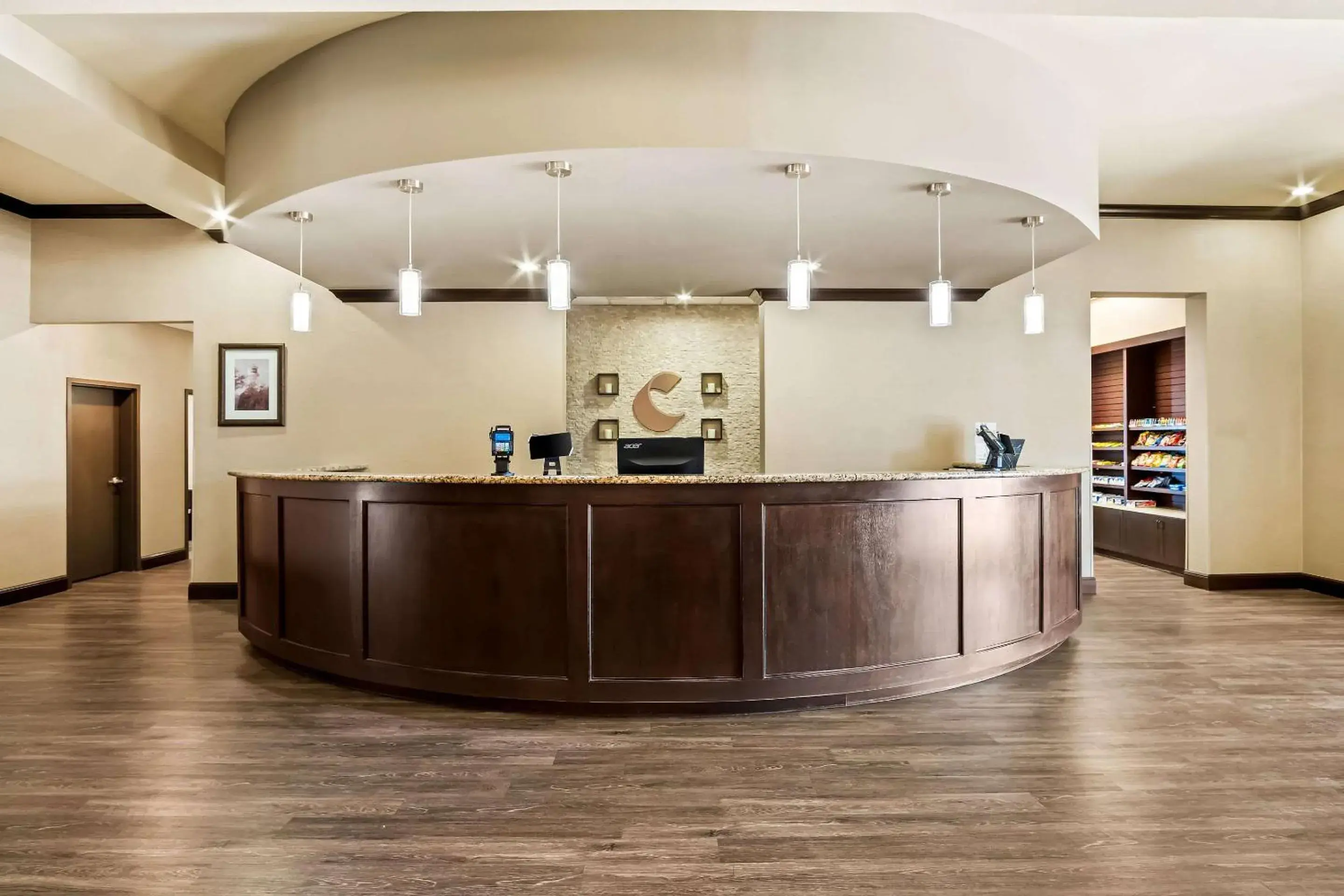 Lobby or reception in Comfort Suites Frisco Lobby or reception in Comfort Suites Frisco