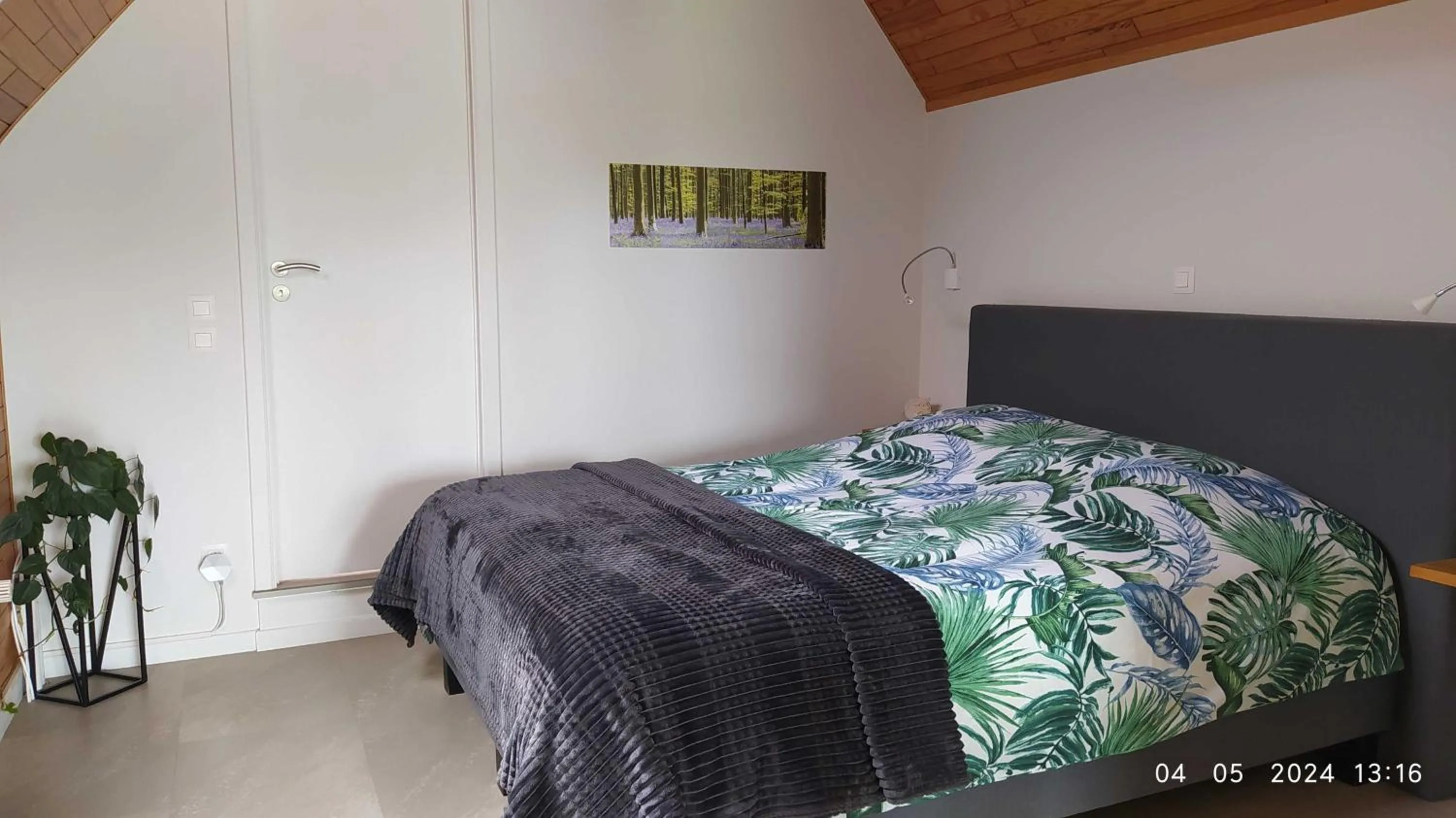 Bedroom, Bed in B&B Plattestien