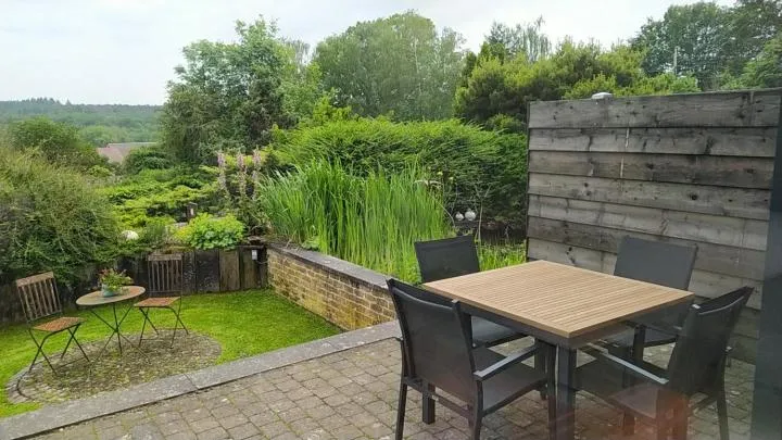 Natural landscape in B&B Plattestien