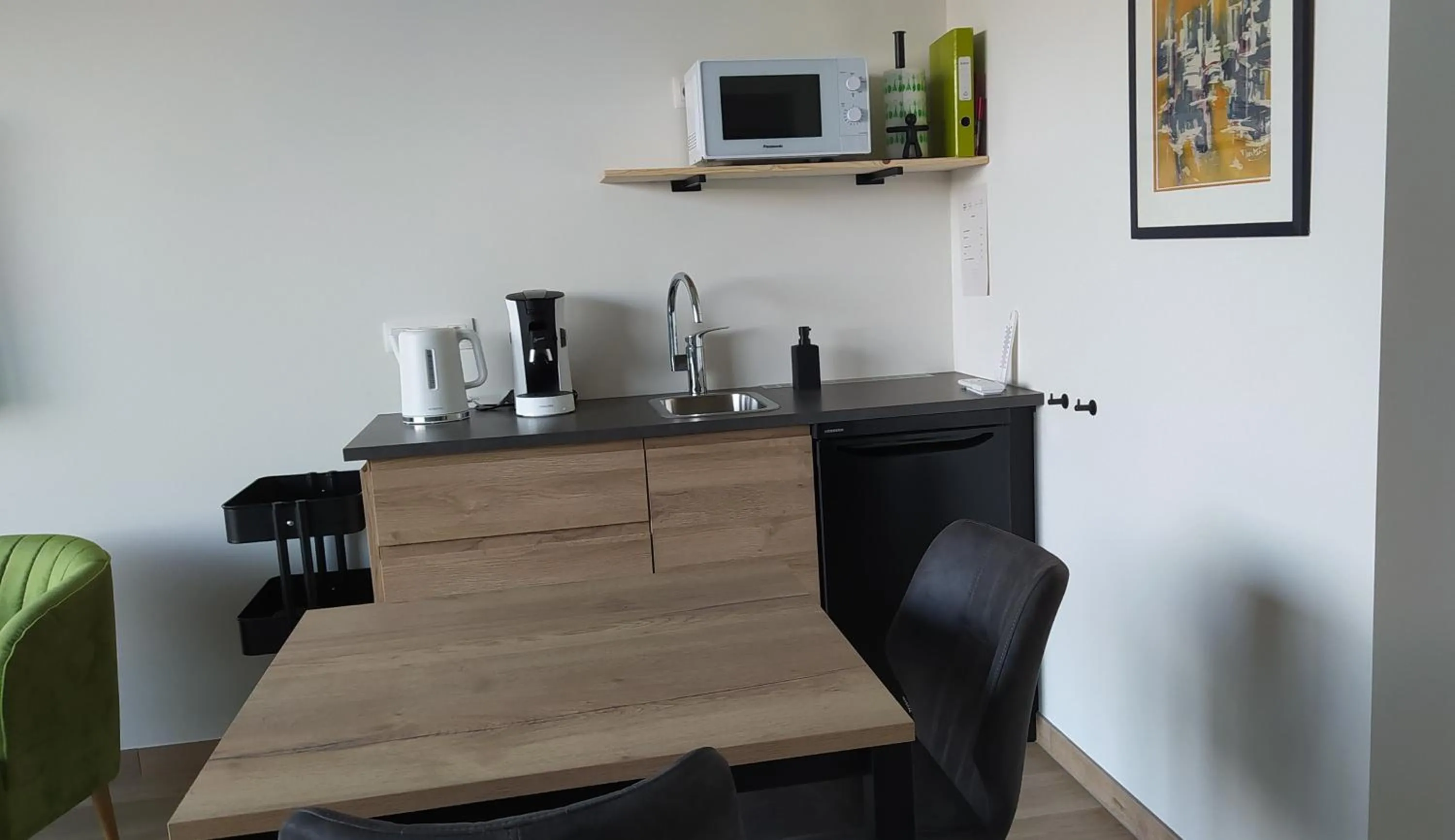 Coffee/tea facilities in B&B Plattestien