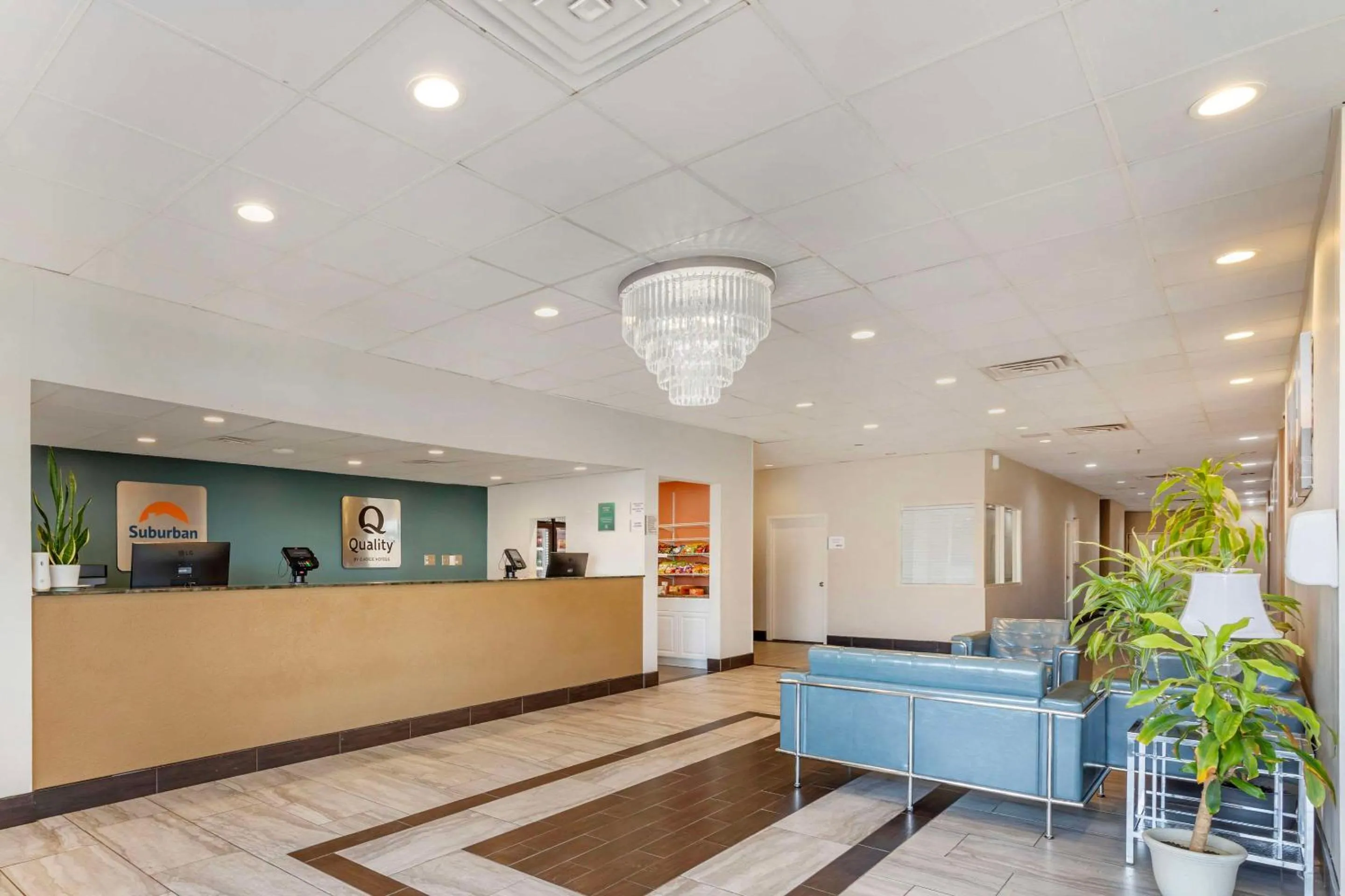 Lobby or reception in Quality Inn Gainesville