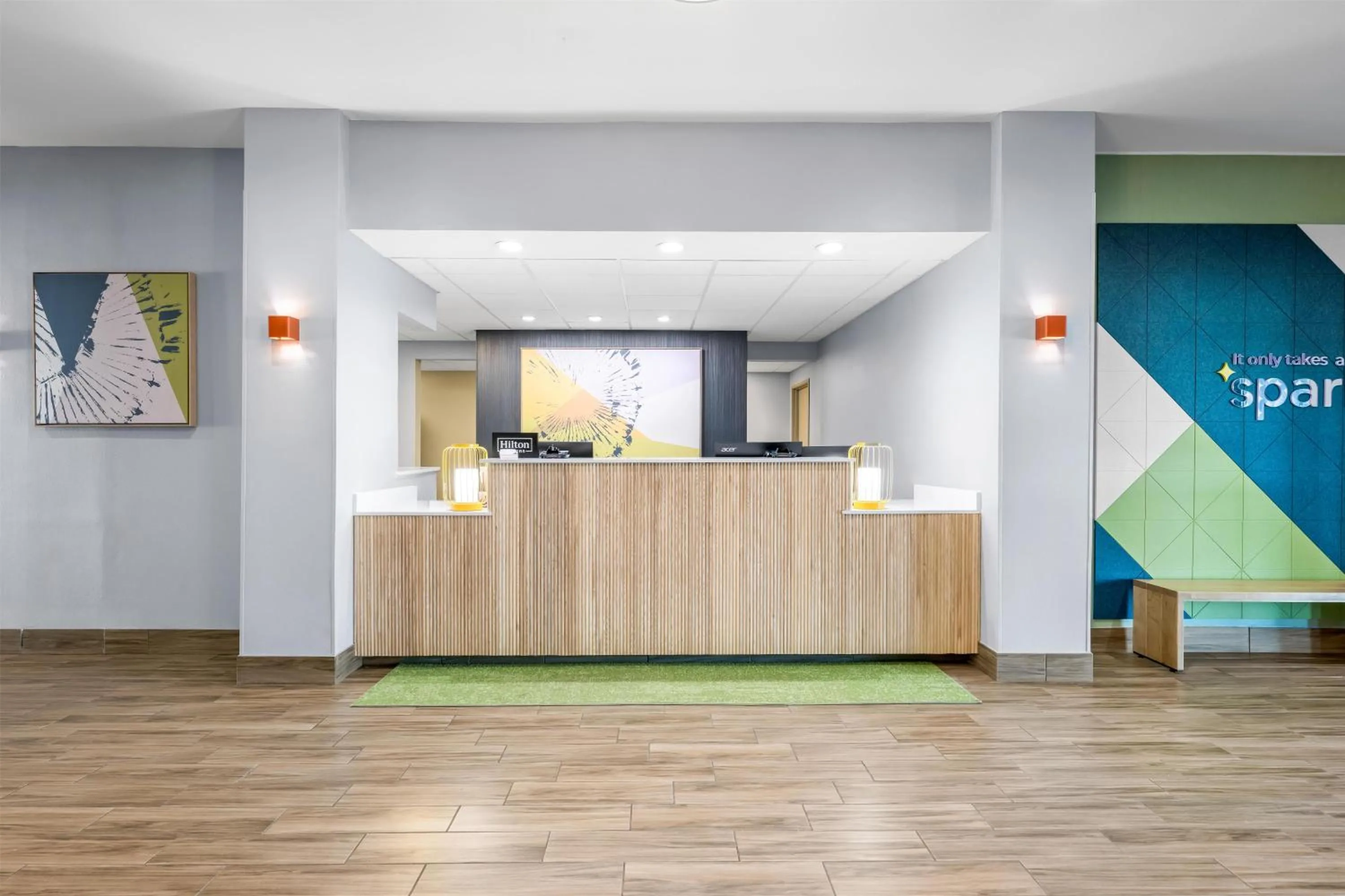 Lobby or reception in Spark by Hilton Fort Stockton