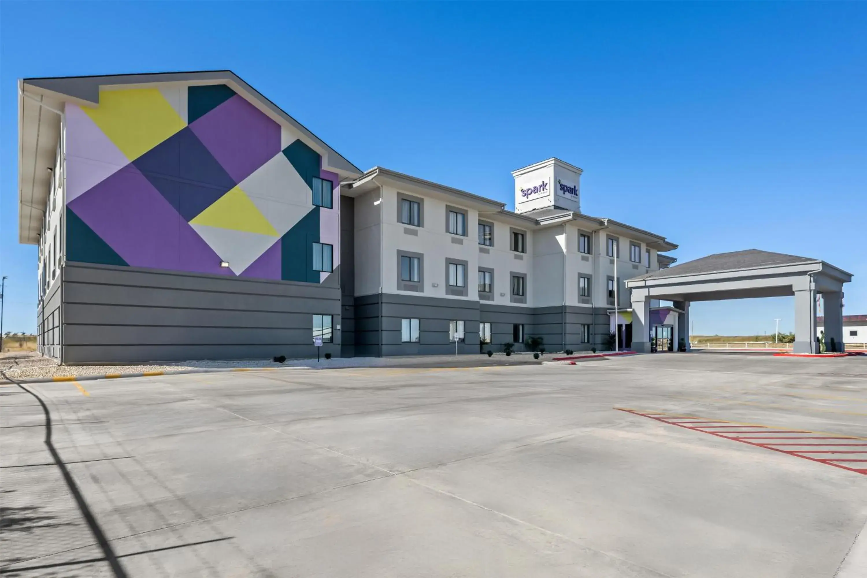 Property building in Spark by Hilton Fort Stockton Property building in Spark by Hilton Fort Stockton