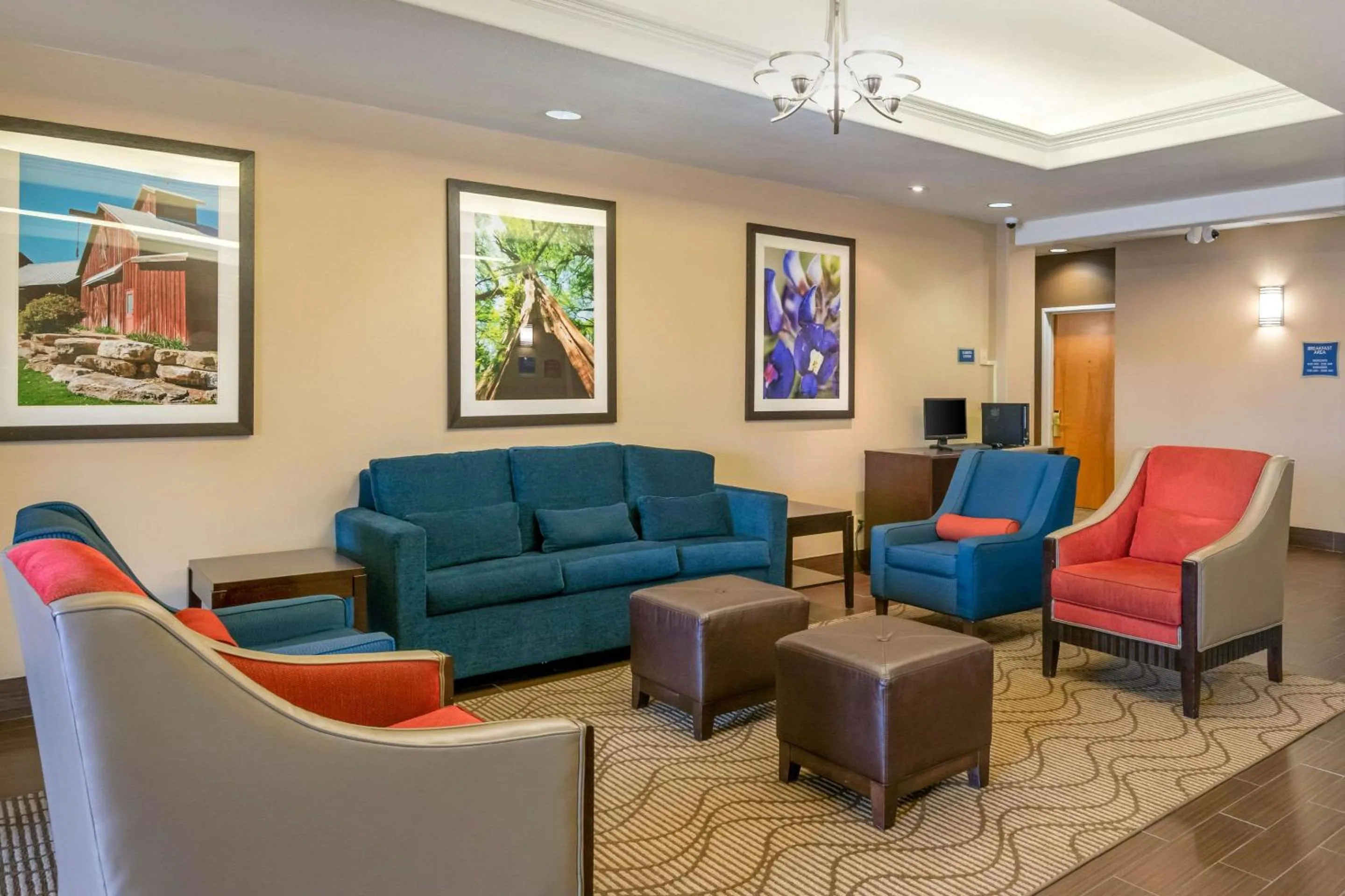 Lobby or reception in Comfort Inn & Suites, Odessa I-20
