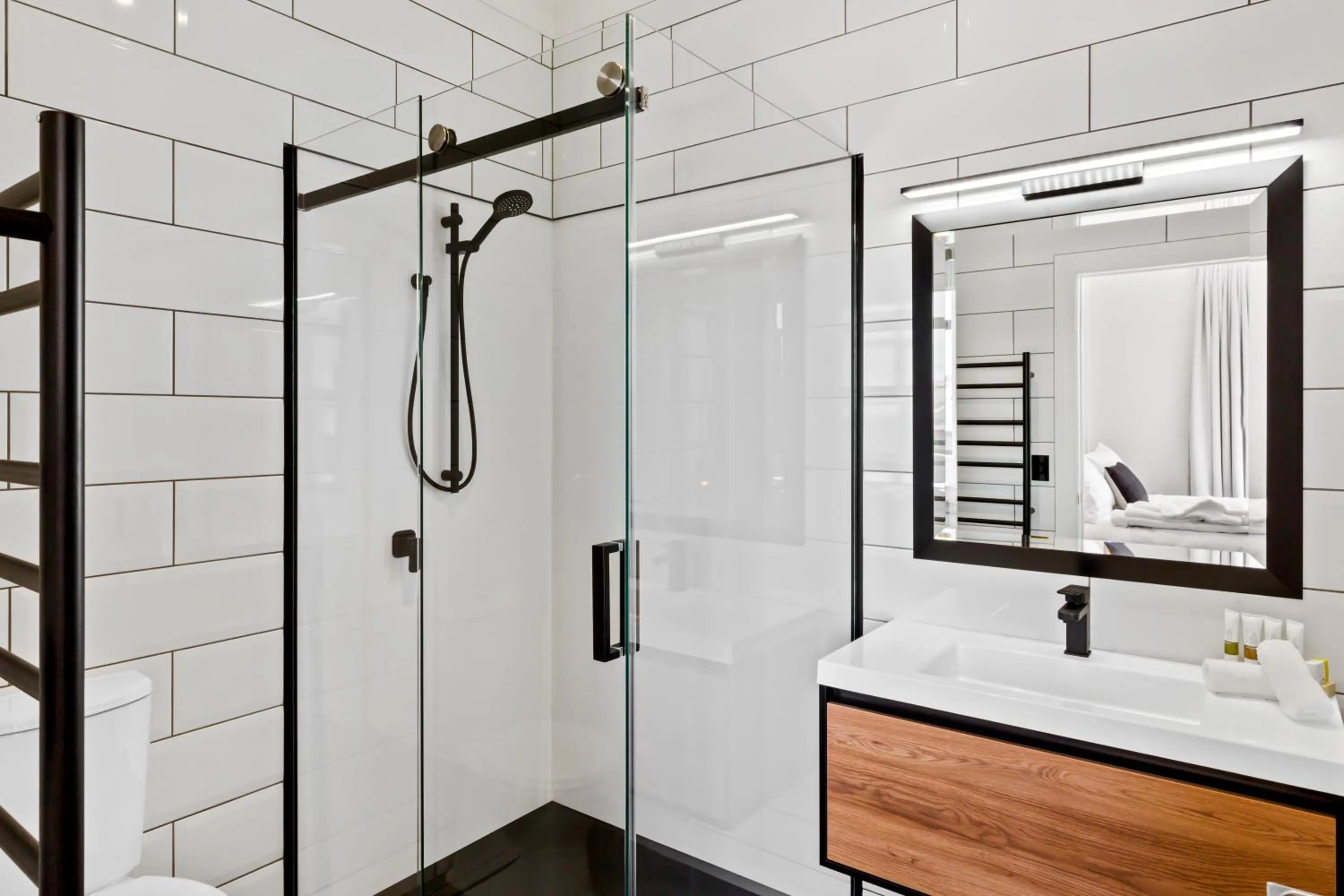 Bathroom in Hokitika Fire Station Boutique Accommodation