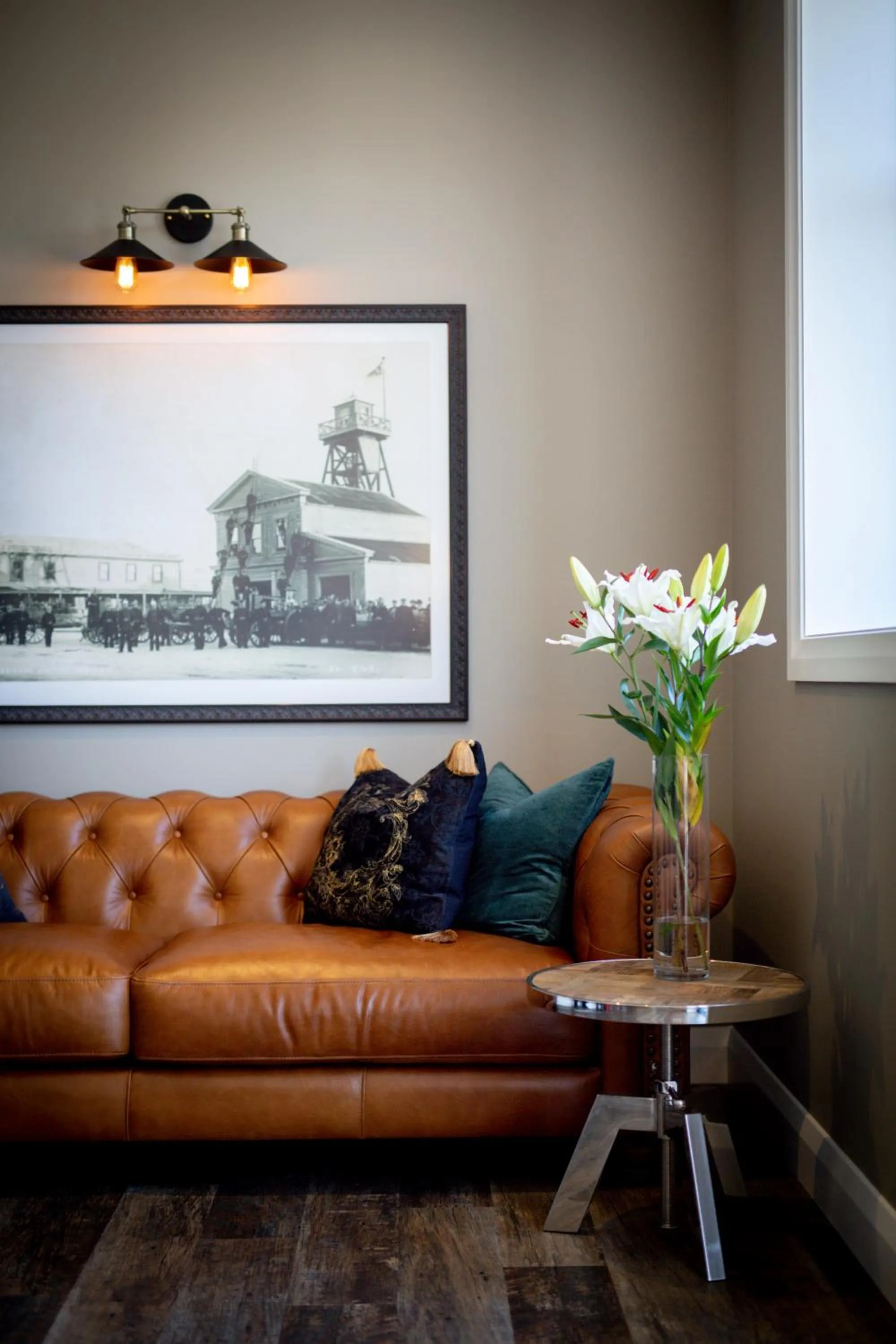 Lobby or reception in Hokitika Fire Station Boutique Accommodation