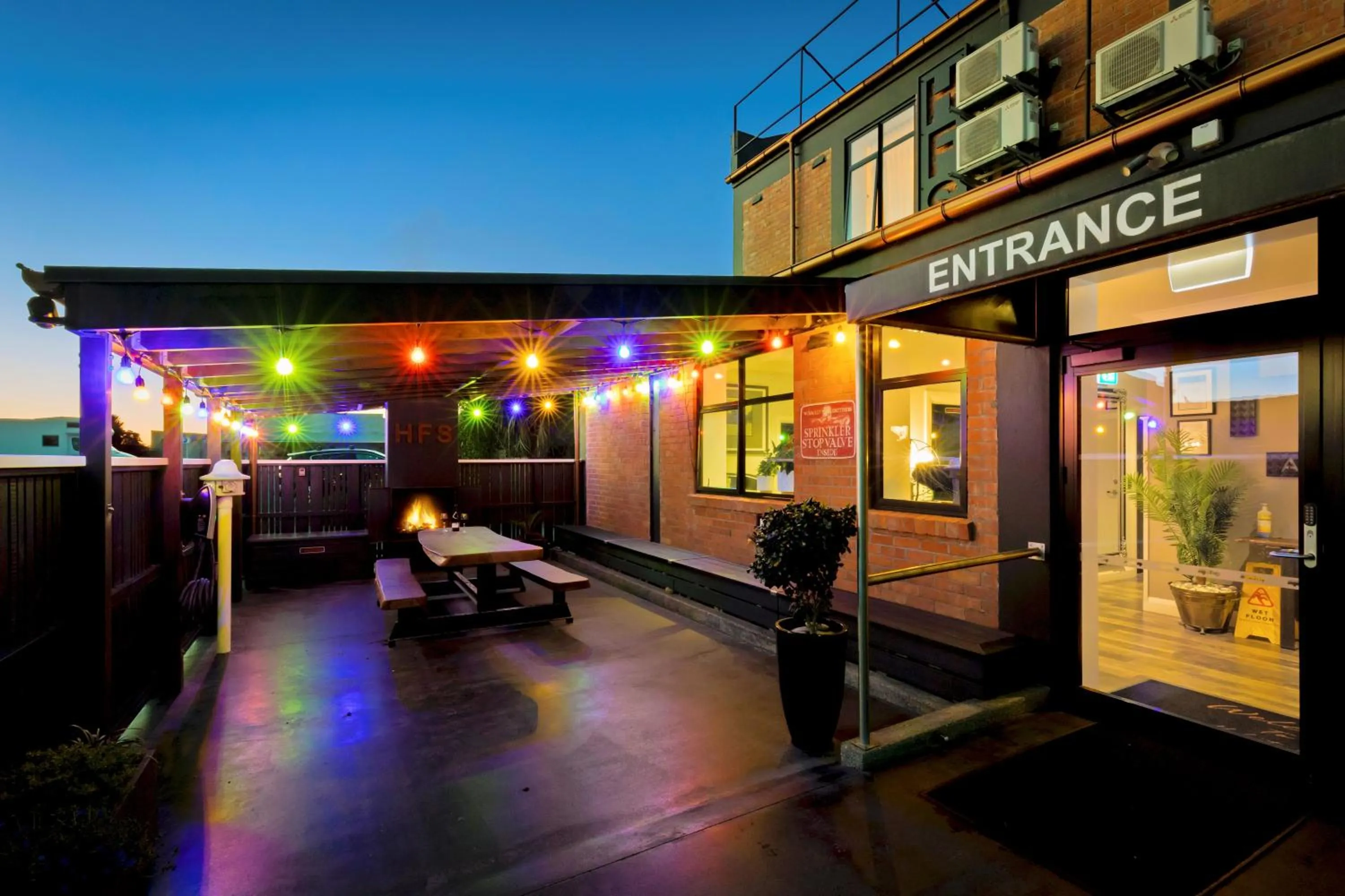 Property building in Hokitika Fire Station Boutique Accommodation