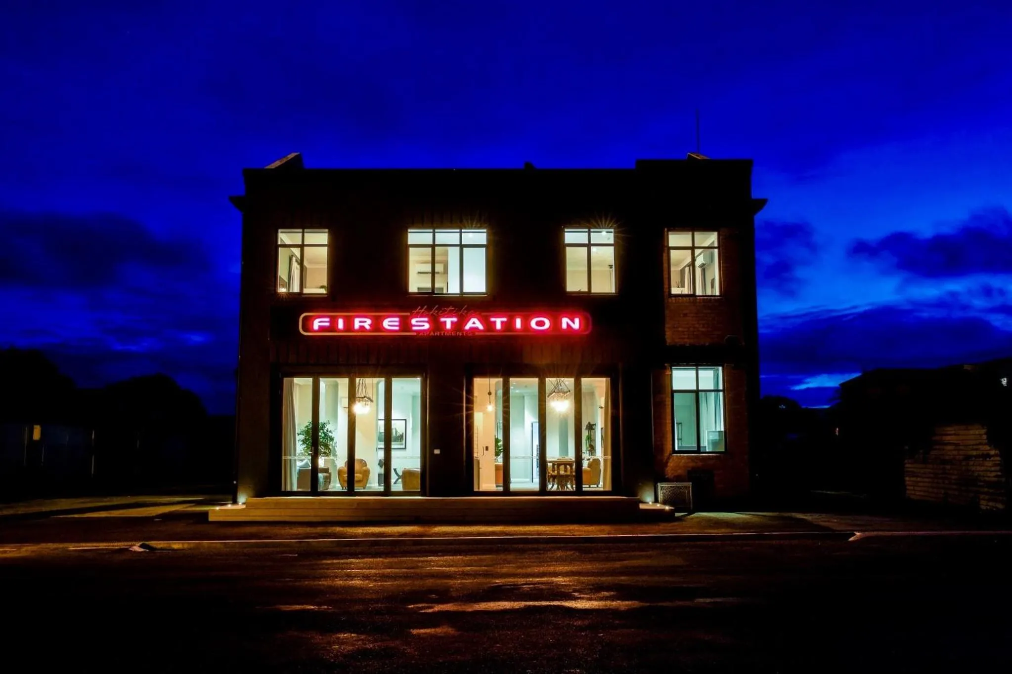 Facade/entrance in Hokitika Fire Station Boutique Accommodation