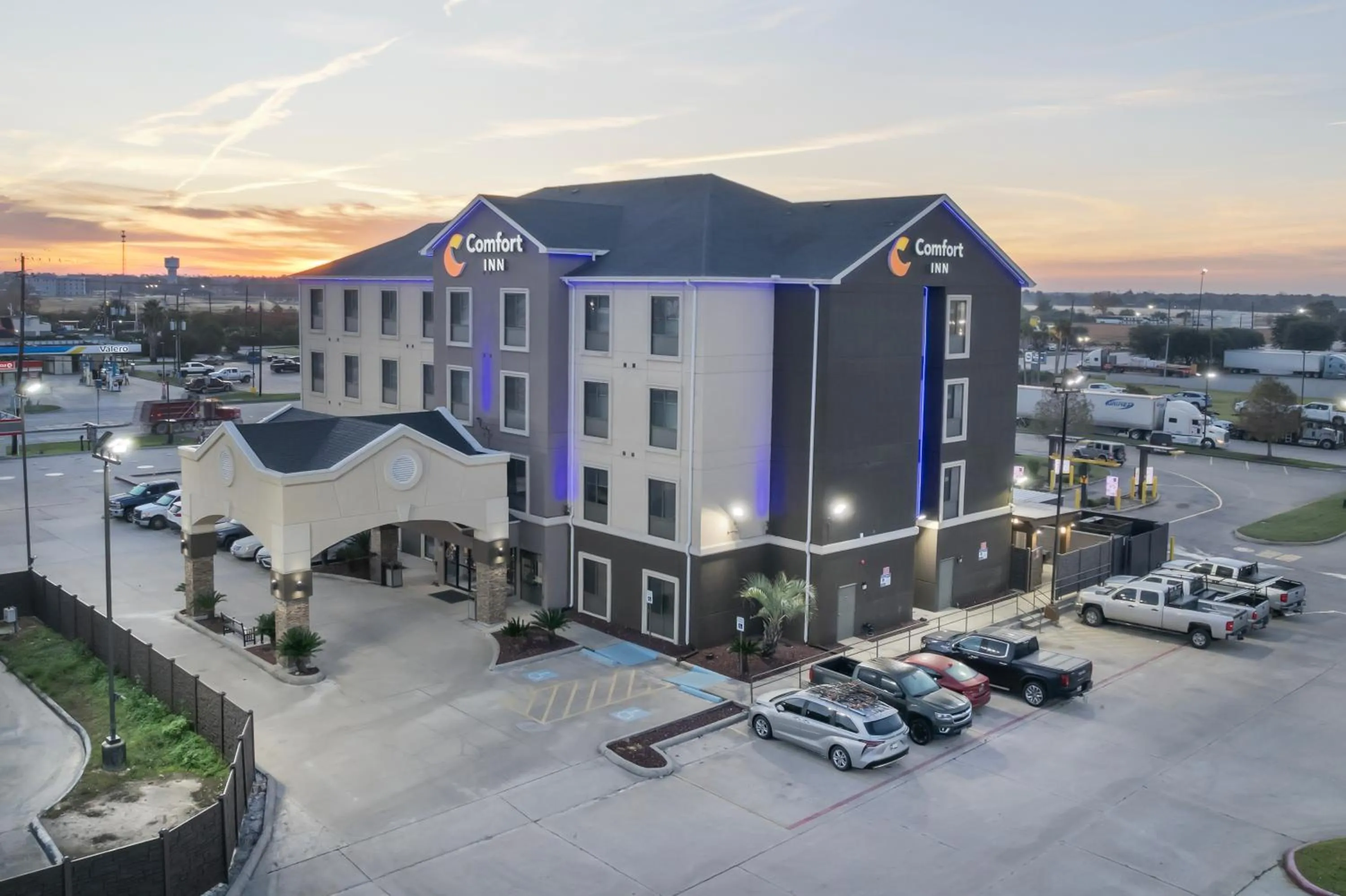 Property building in Comfort Inn by Choice Hotels Orange, TX