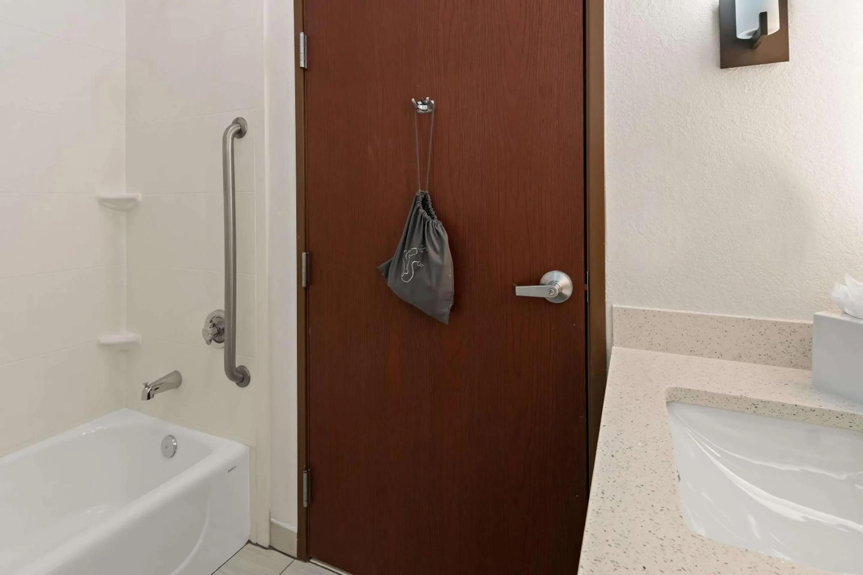 Bathroom in Comfort Suites