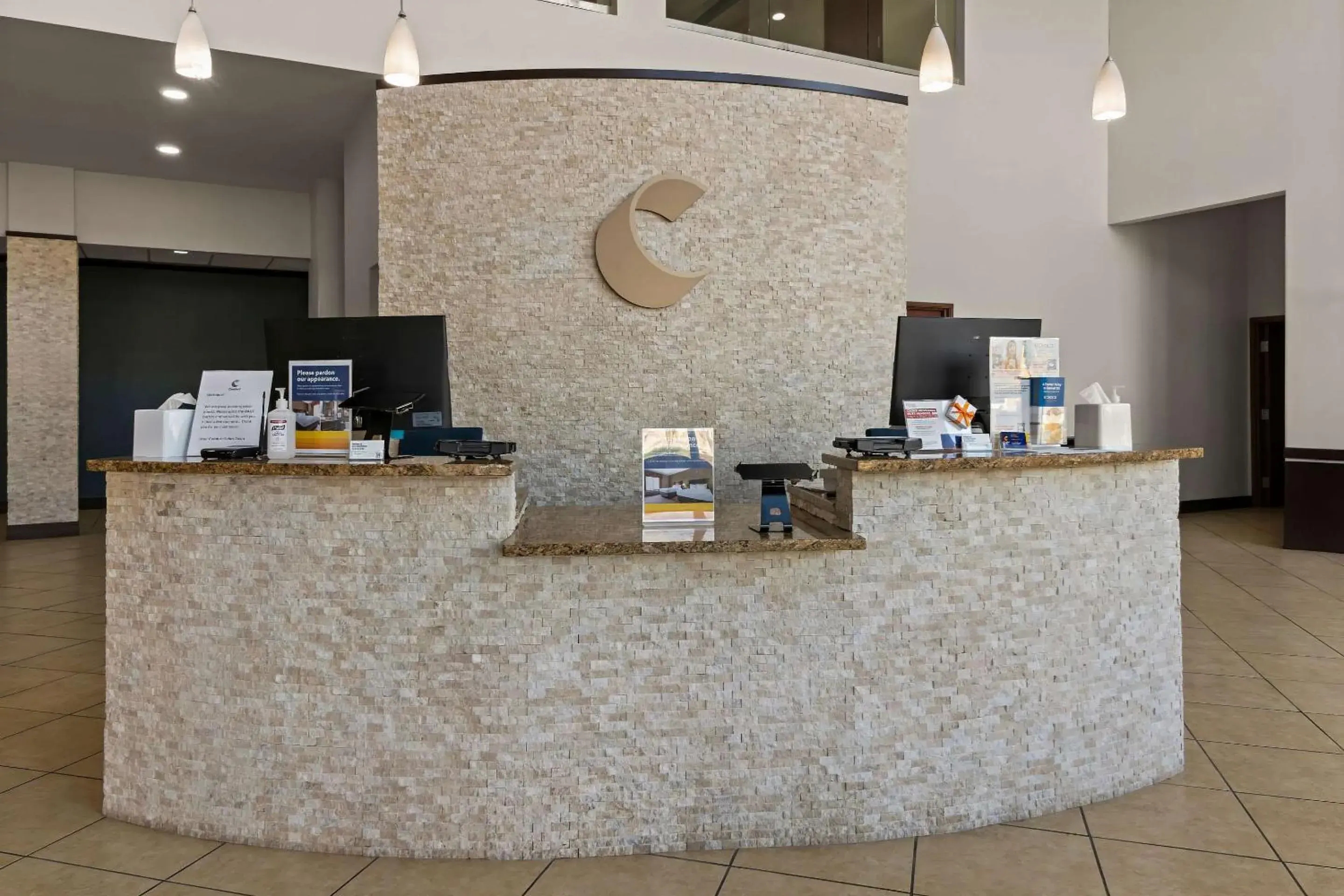 Lobby or reception in Comfort Suites Granbury Lobby or reception in Comfort Suites Granbury