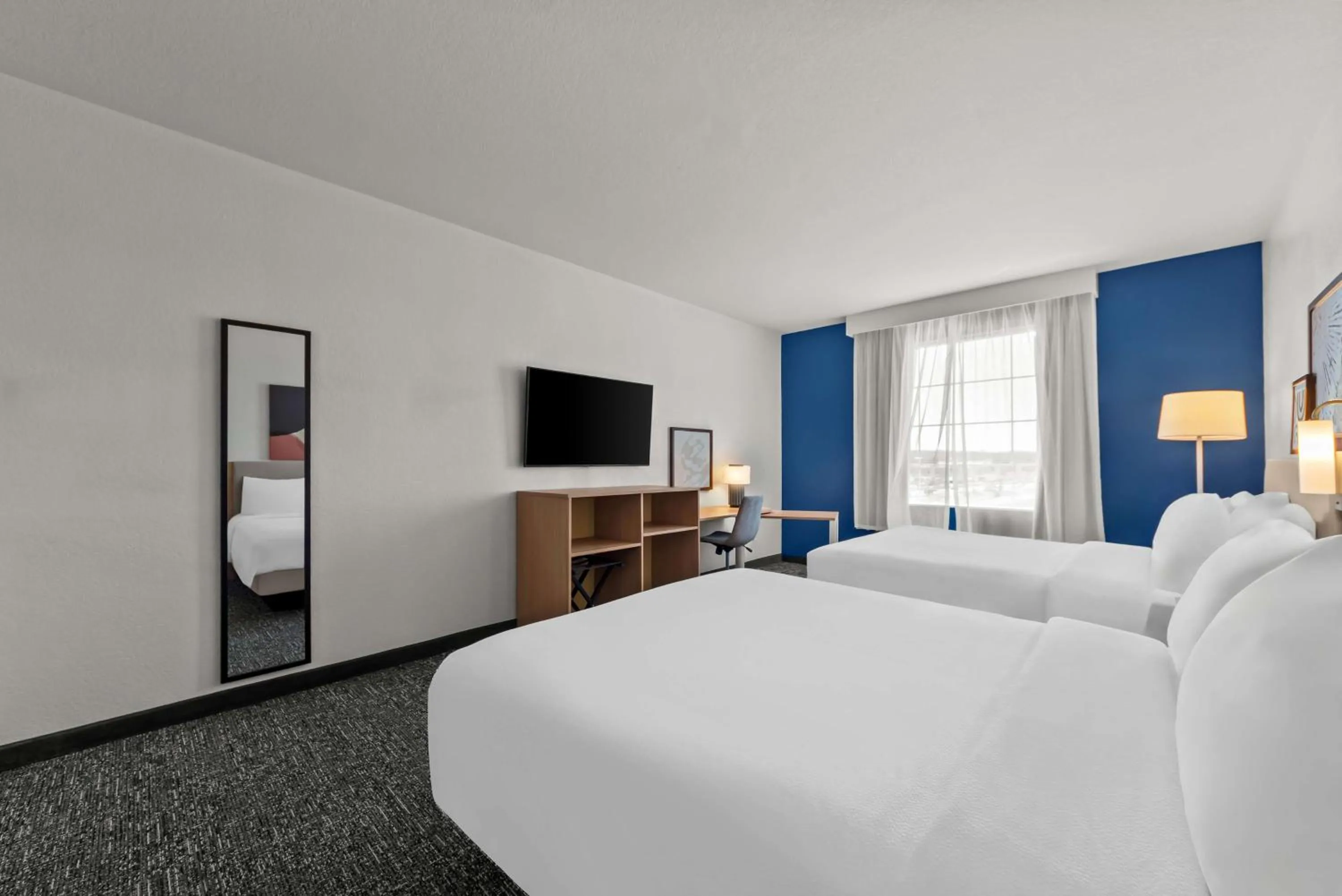 Bed in Spark by Hilton Selma