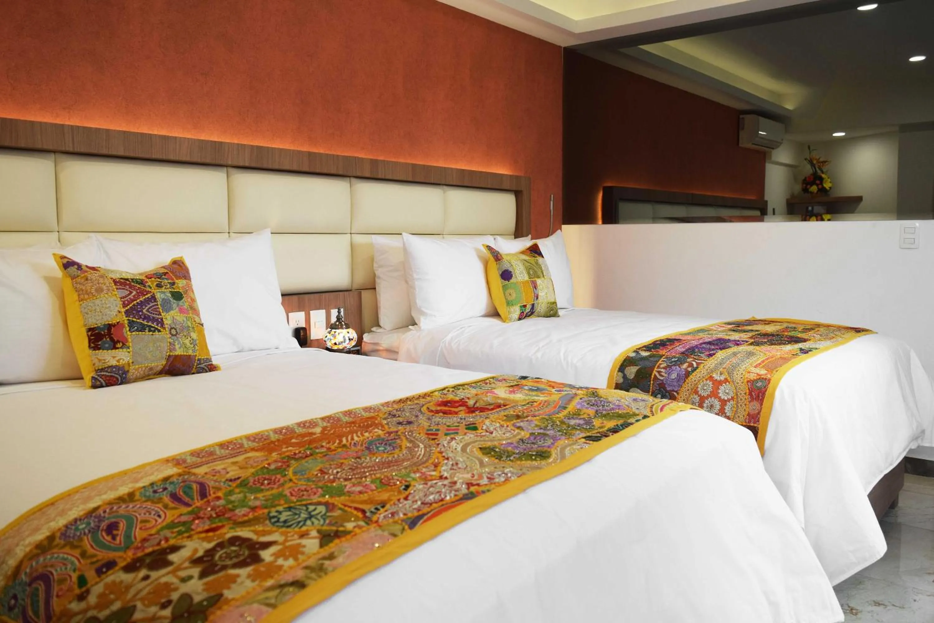 Bed in Hotel Boutique Dawat WTC