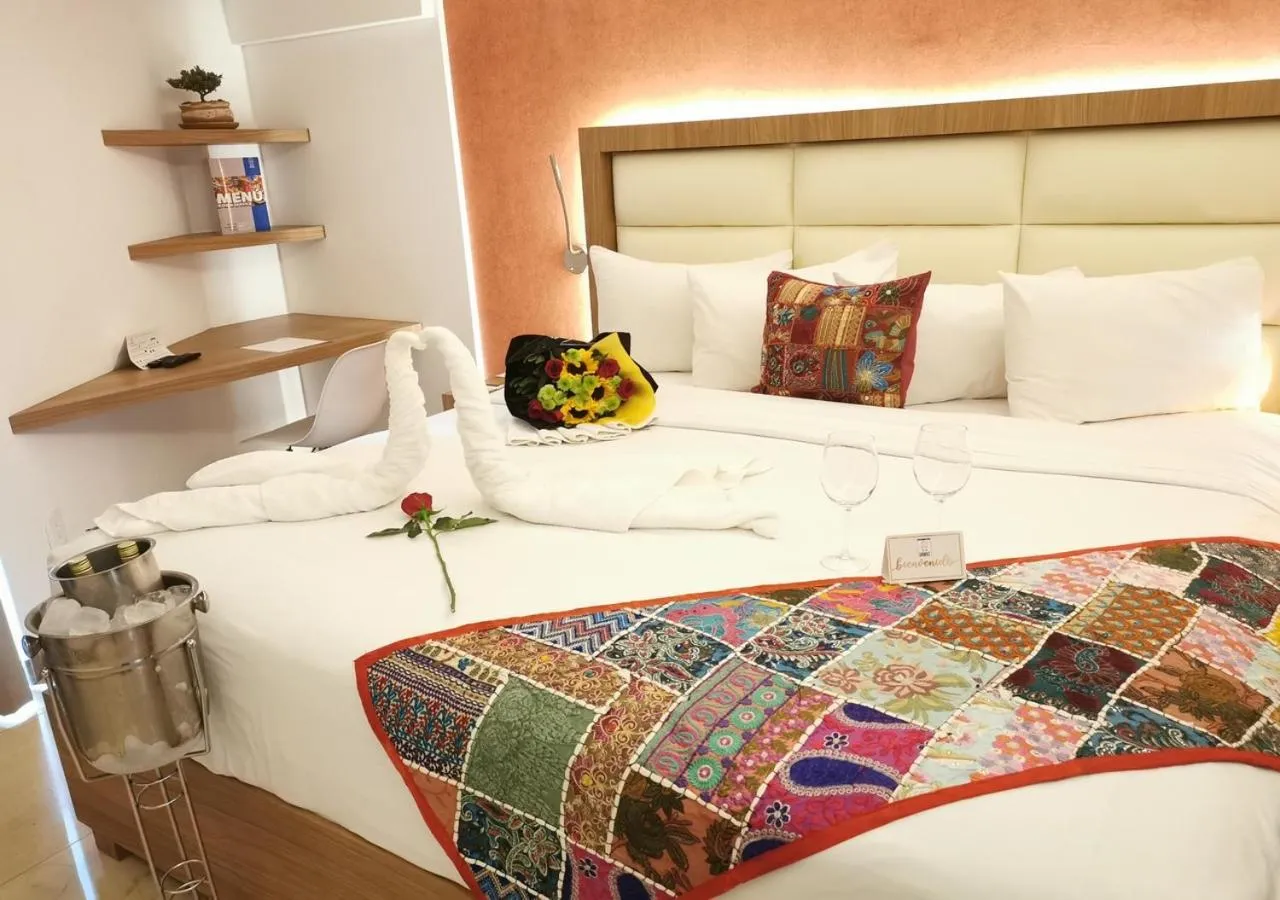 Bed in Hotel Boutique Dawat WTC