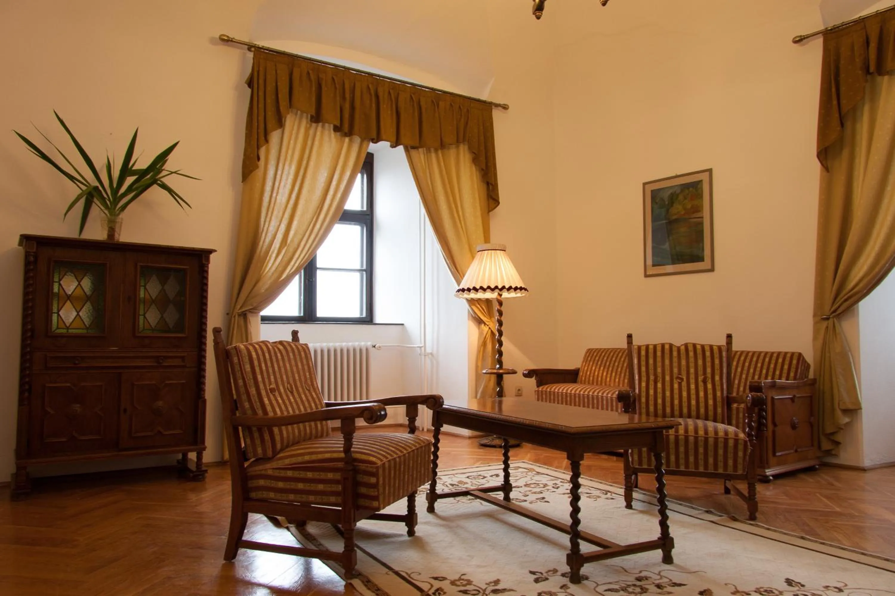 Living room in István Király Szálló