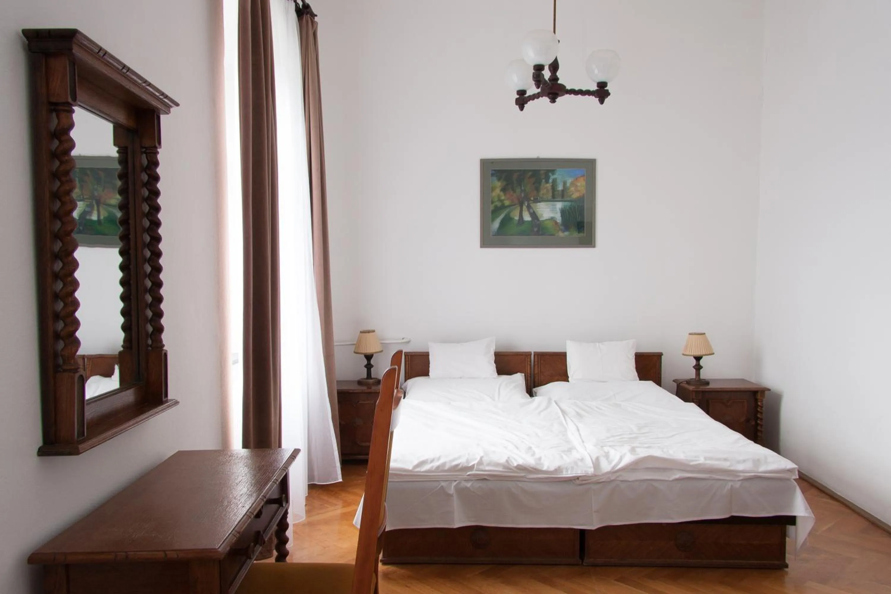 Bedroom, Bed in István Király Szálló