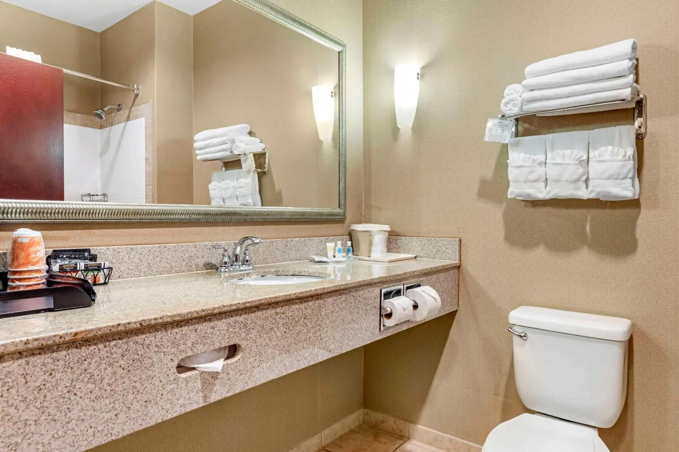 Bedroom in Comfort Suites Palestine Bedroom in Comfort Suites Palestine