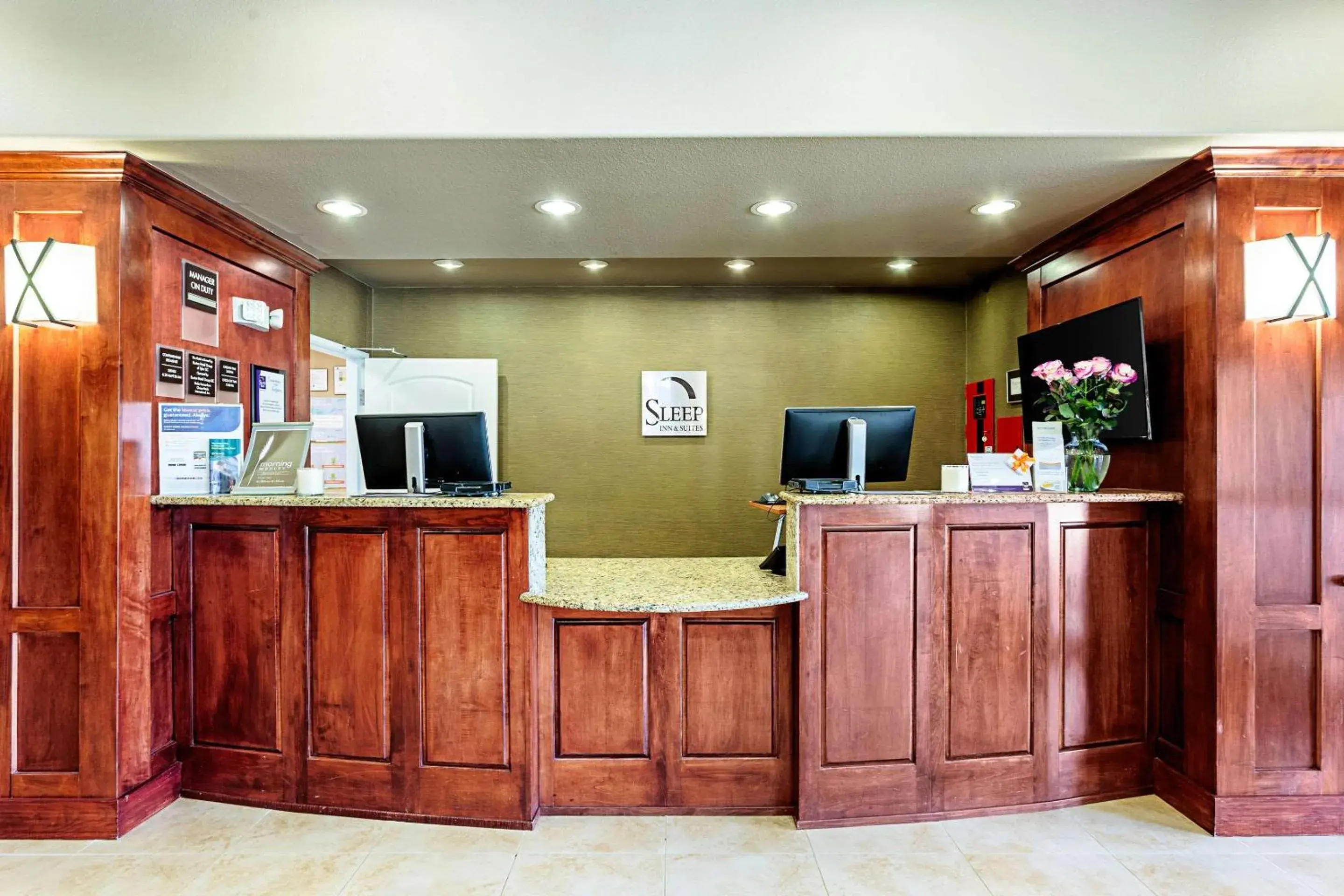 Lobby or reception in Sleep Inn & Suites Tyler South Lobby or reception in Sleep Inn & Suites Tyler South