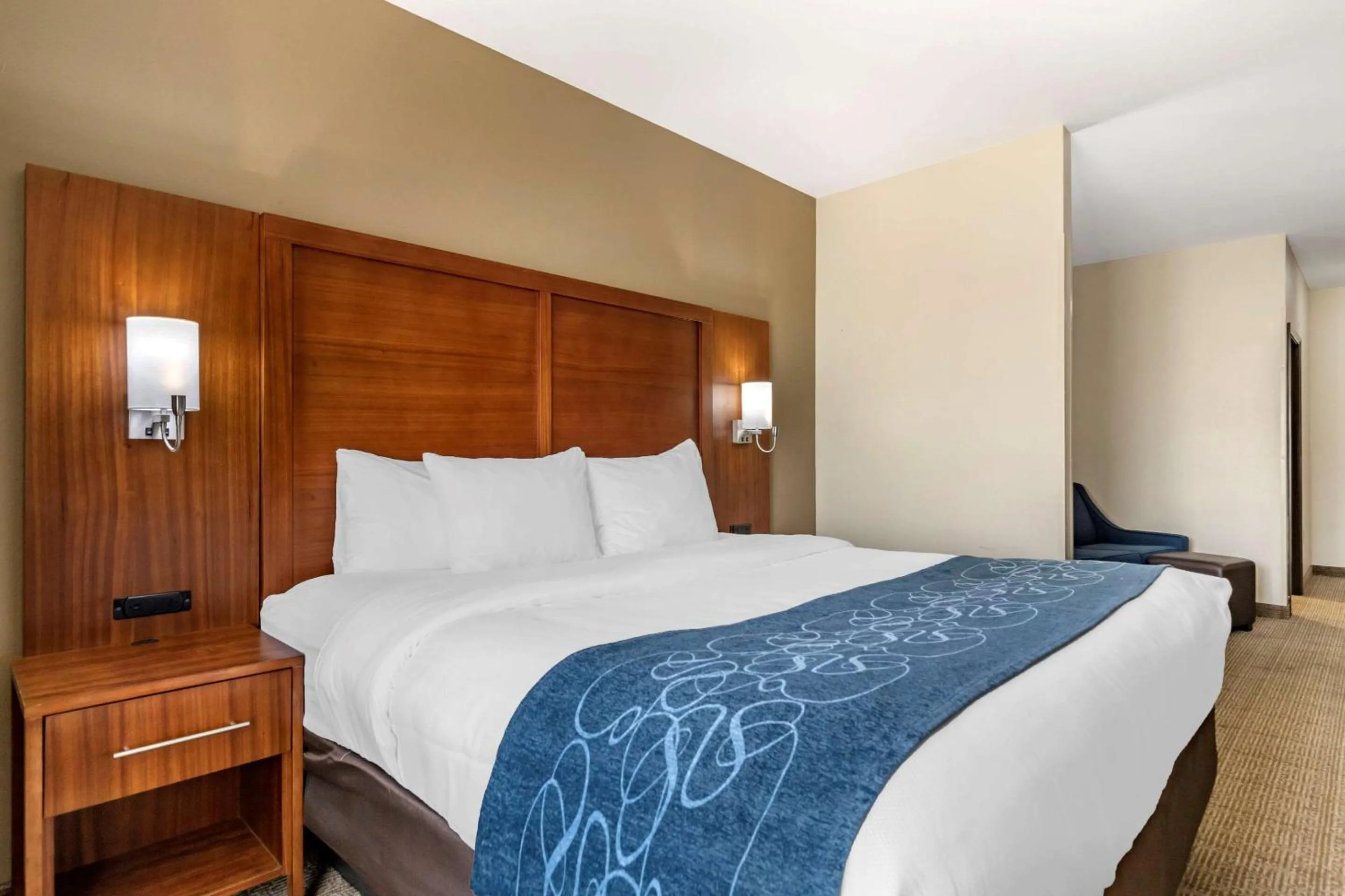 Photo of the whole room, Bed in Comfort Suites Buda - Austin South