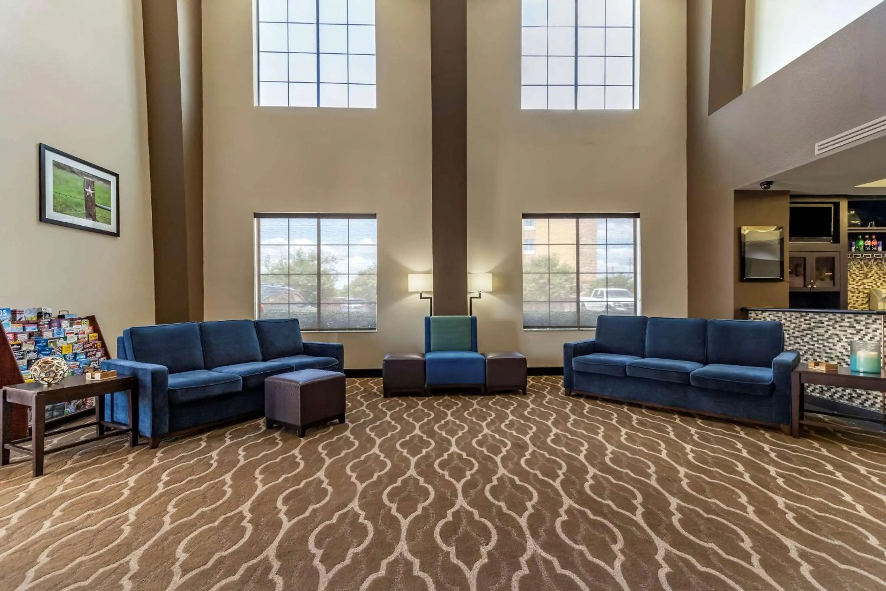 Lobby or reception in Comfort Suites Buda - Austin South