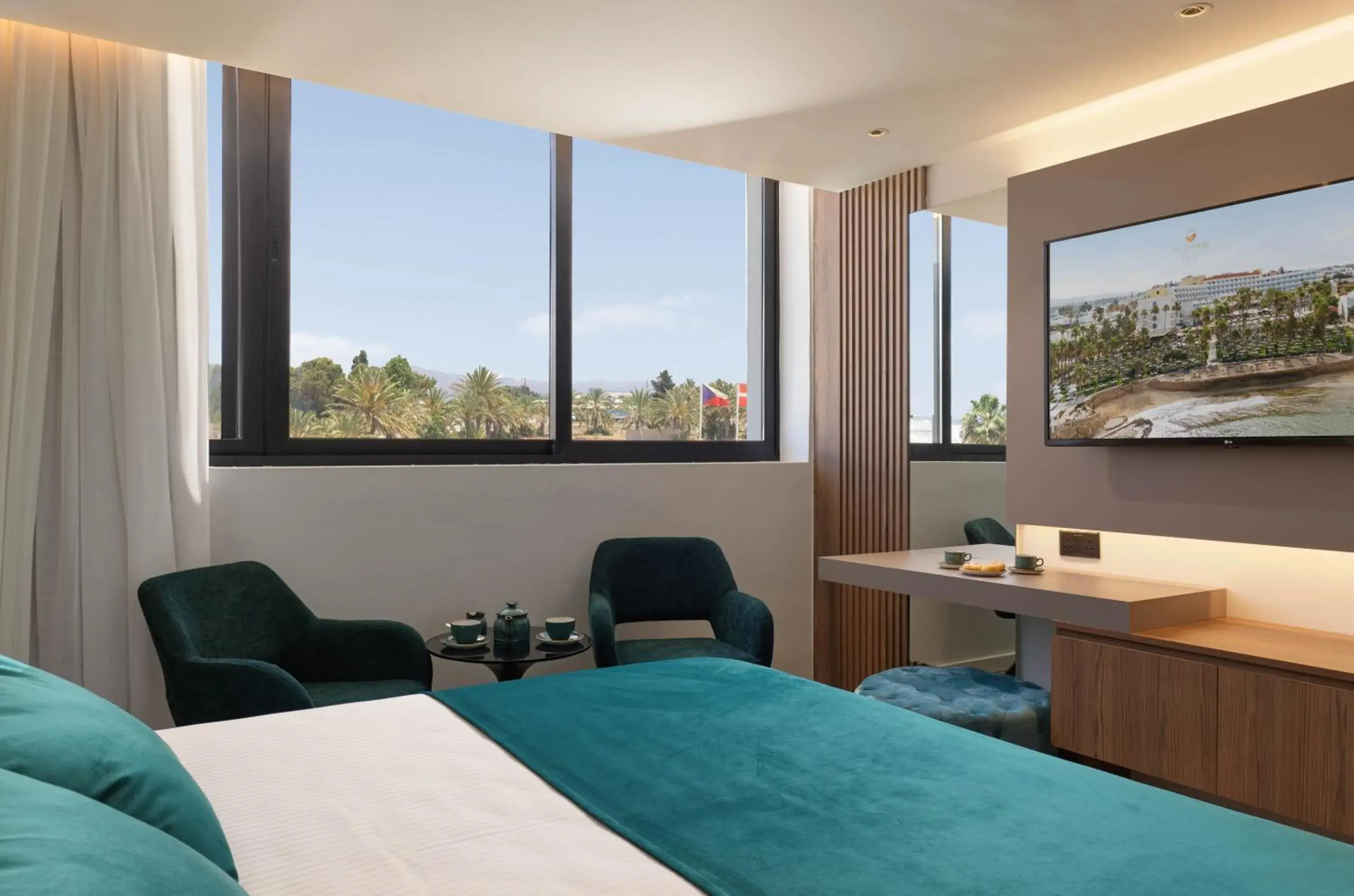 Bedroom, Bed in St George Beach Hotel & Spa Resort Bedroom, Bed in St George Beach Hotel & Spa Resort