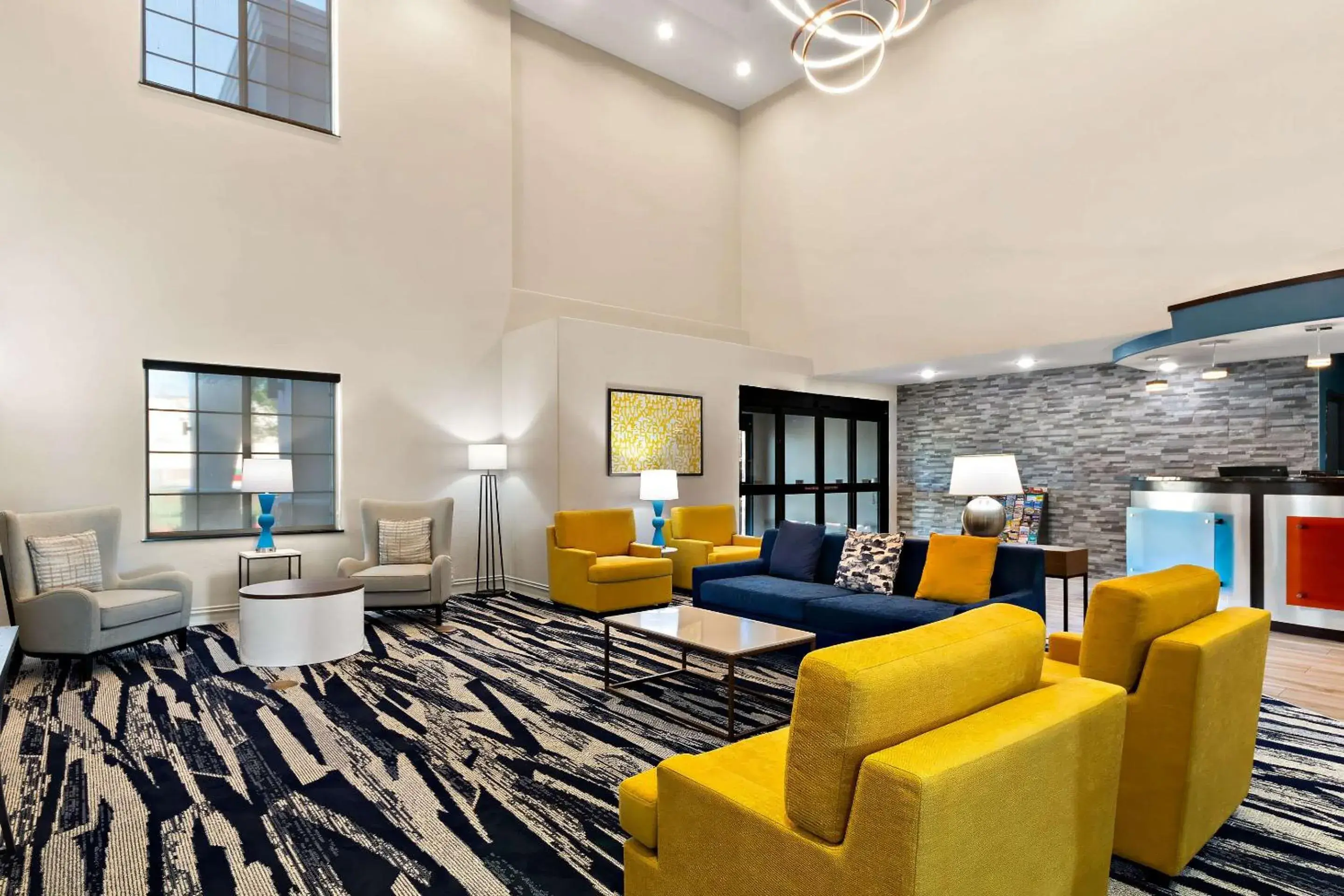 Lobby or reception in Comfort Suites Bastrop Lobby or reception in Comfort Suites Bastrop