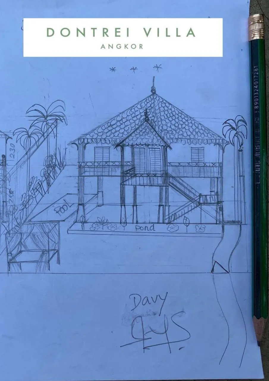 Darts in Dontrei Villa Angkor