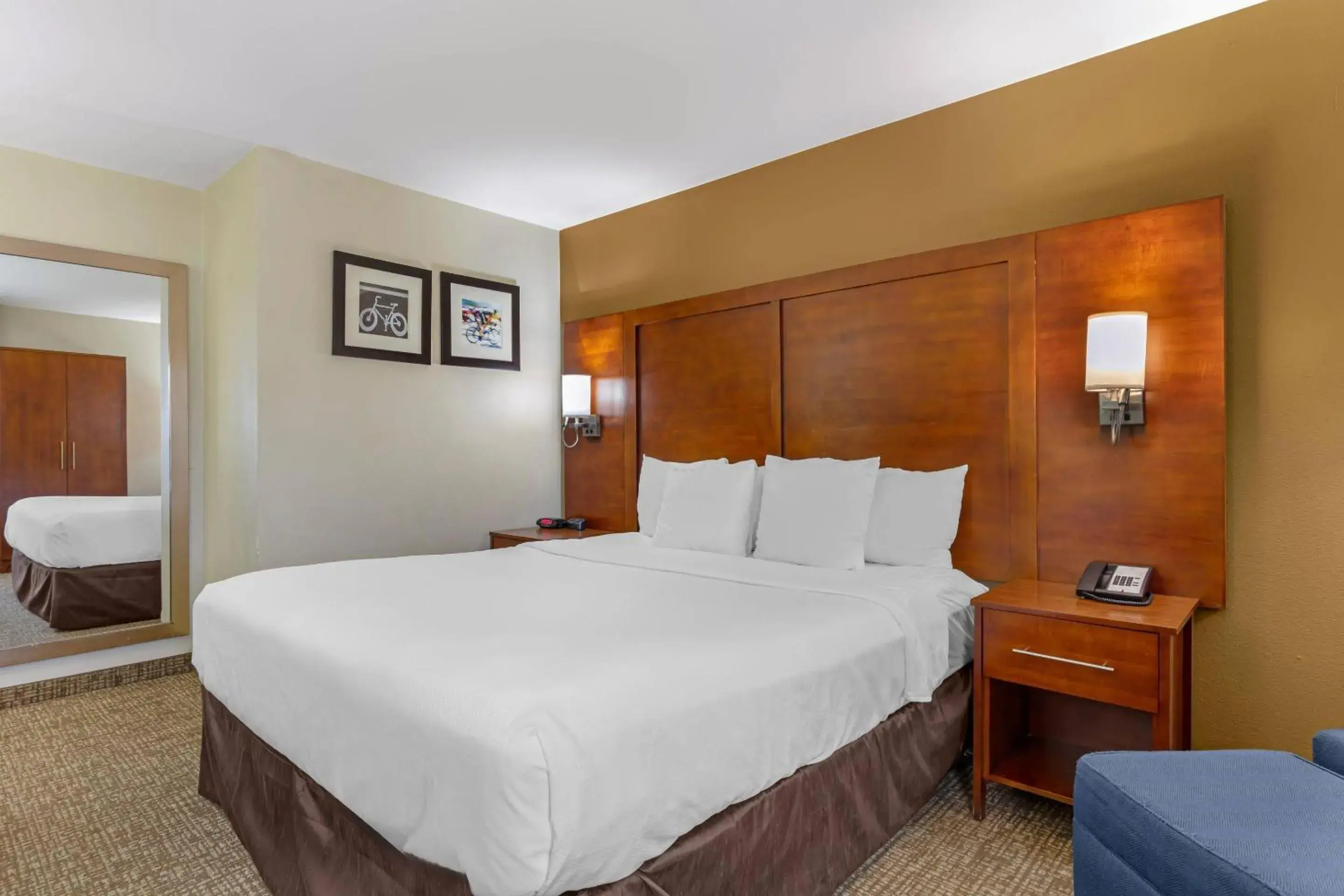 Bedroom, Bed in Comfort Inn Wichita Falls North Bedroom, Bed in Comfort Inn Wichita Falls North