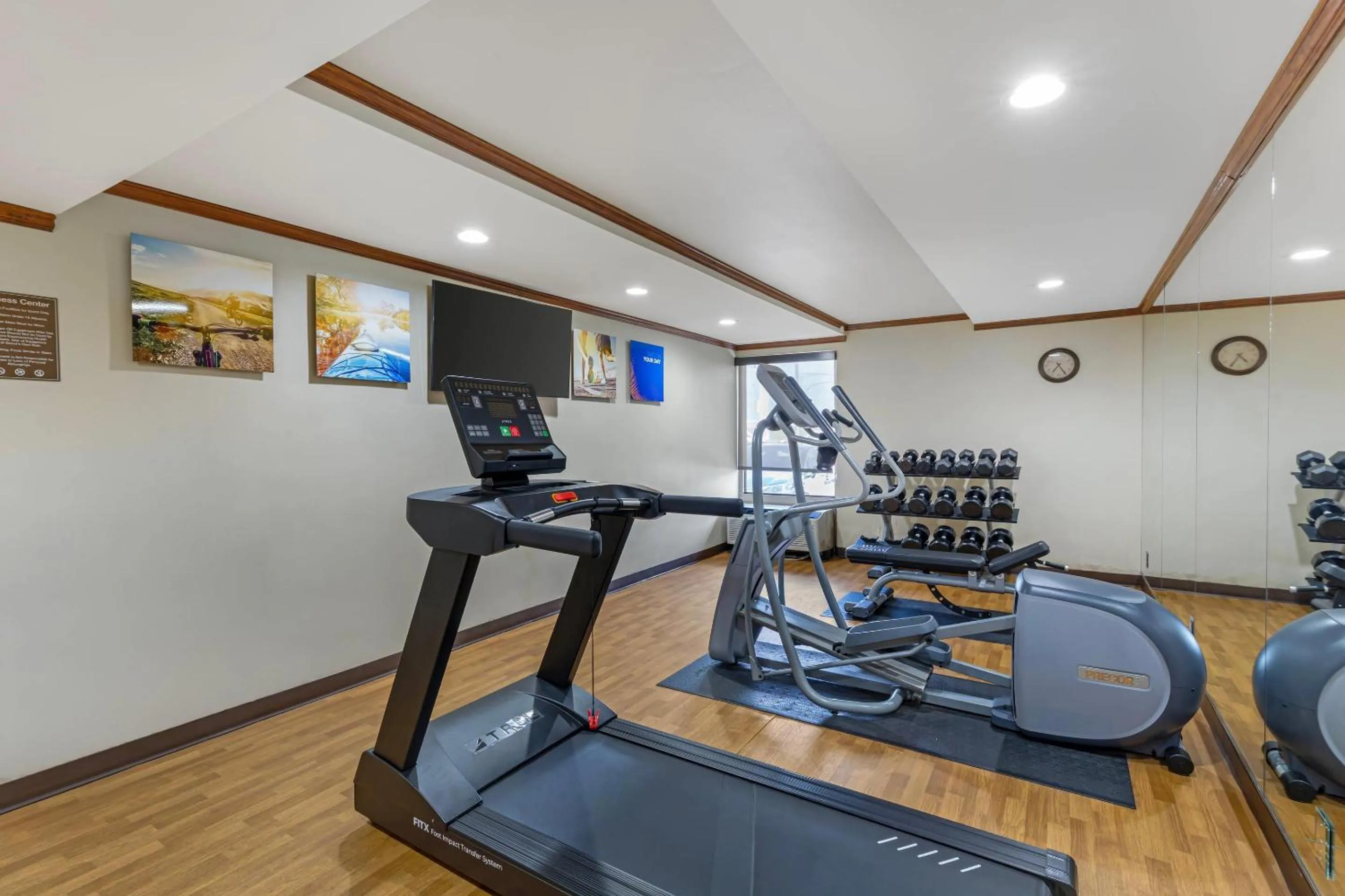 Fitness centre/facilities in Comfort Inn Wichita Falls North