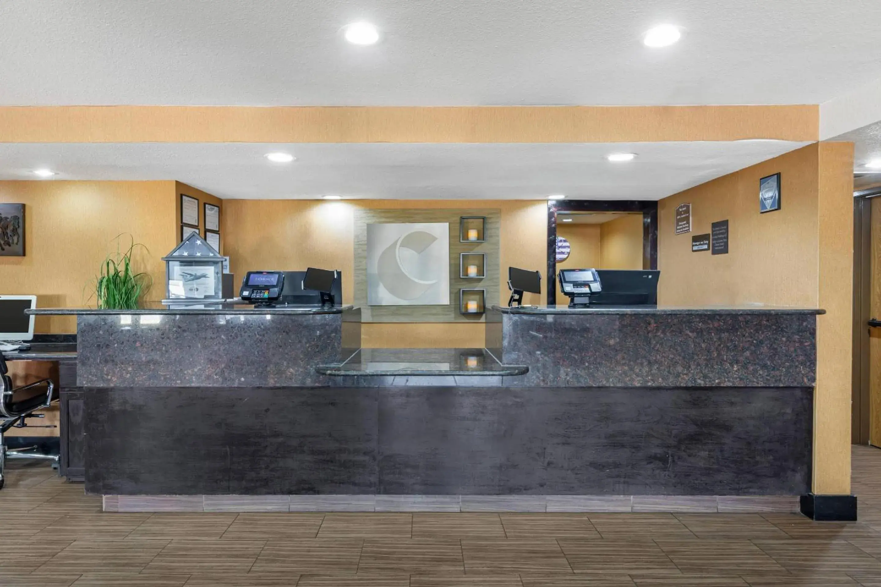 Lobby or reception in Comfort Inn Wichita Falls North Lobby or reception in Comfort Inn Wichita Falls North
