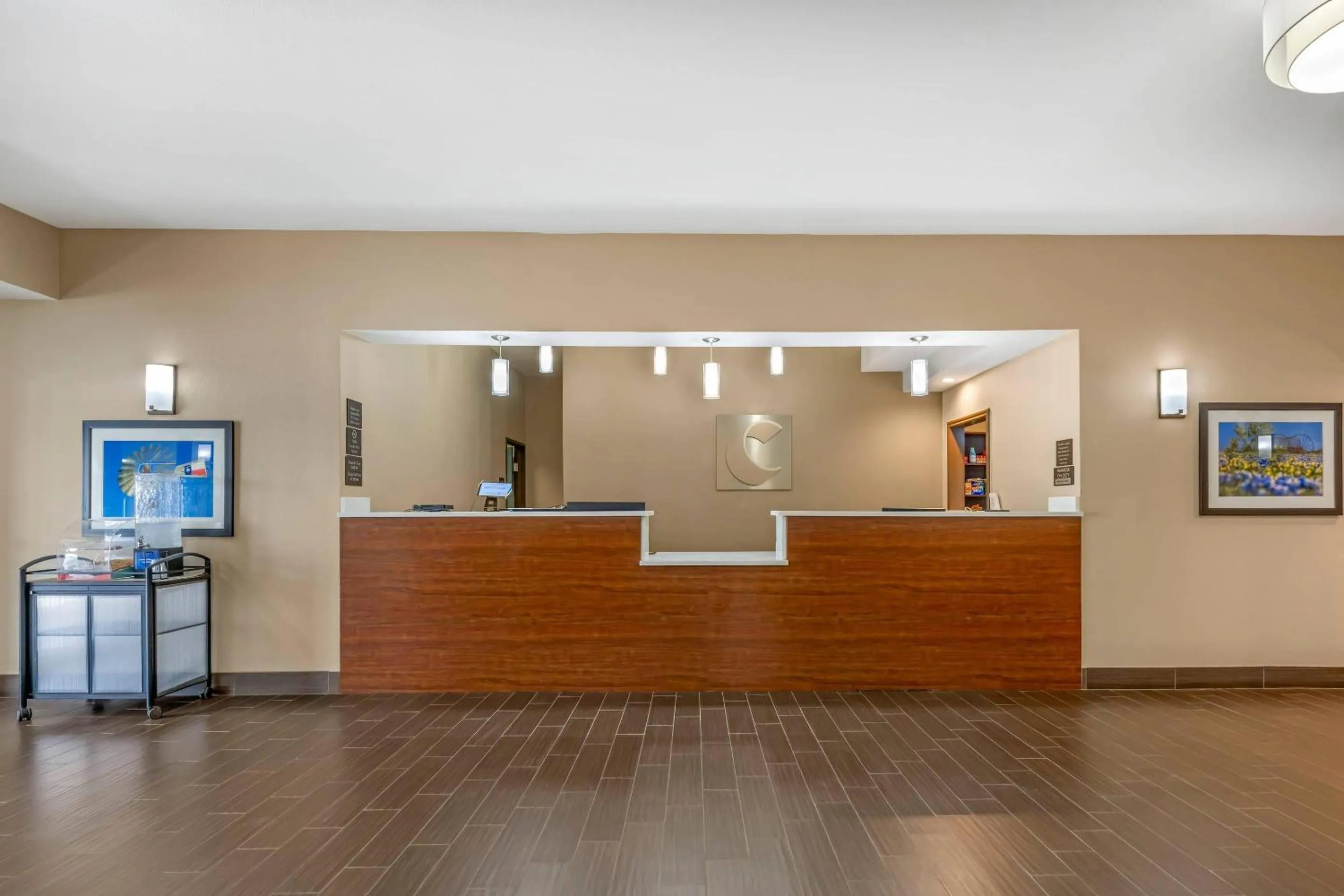 Lobby or reception in Comfort Inn I-20 Midland Stanton