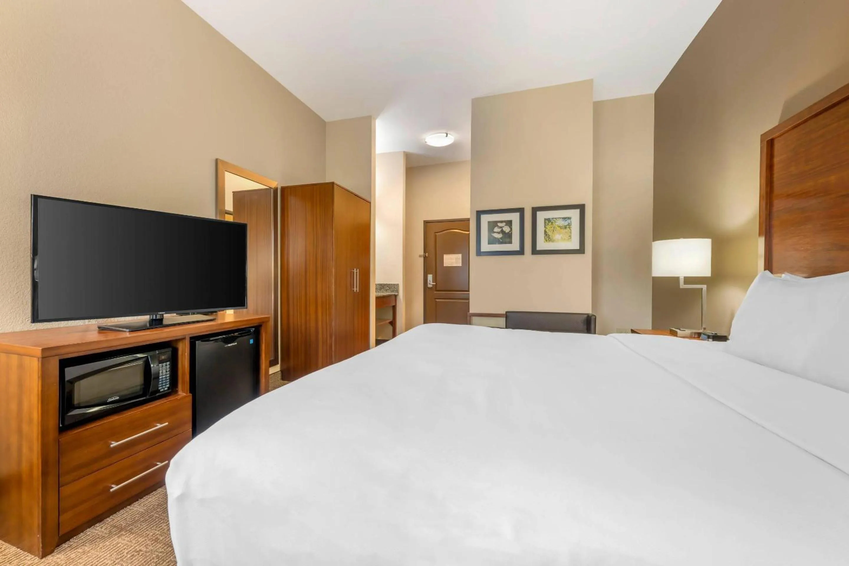 Bedroom, Bed in Comfort Inn I-20 Midland Stanton