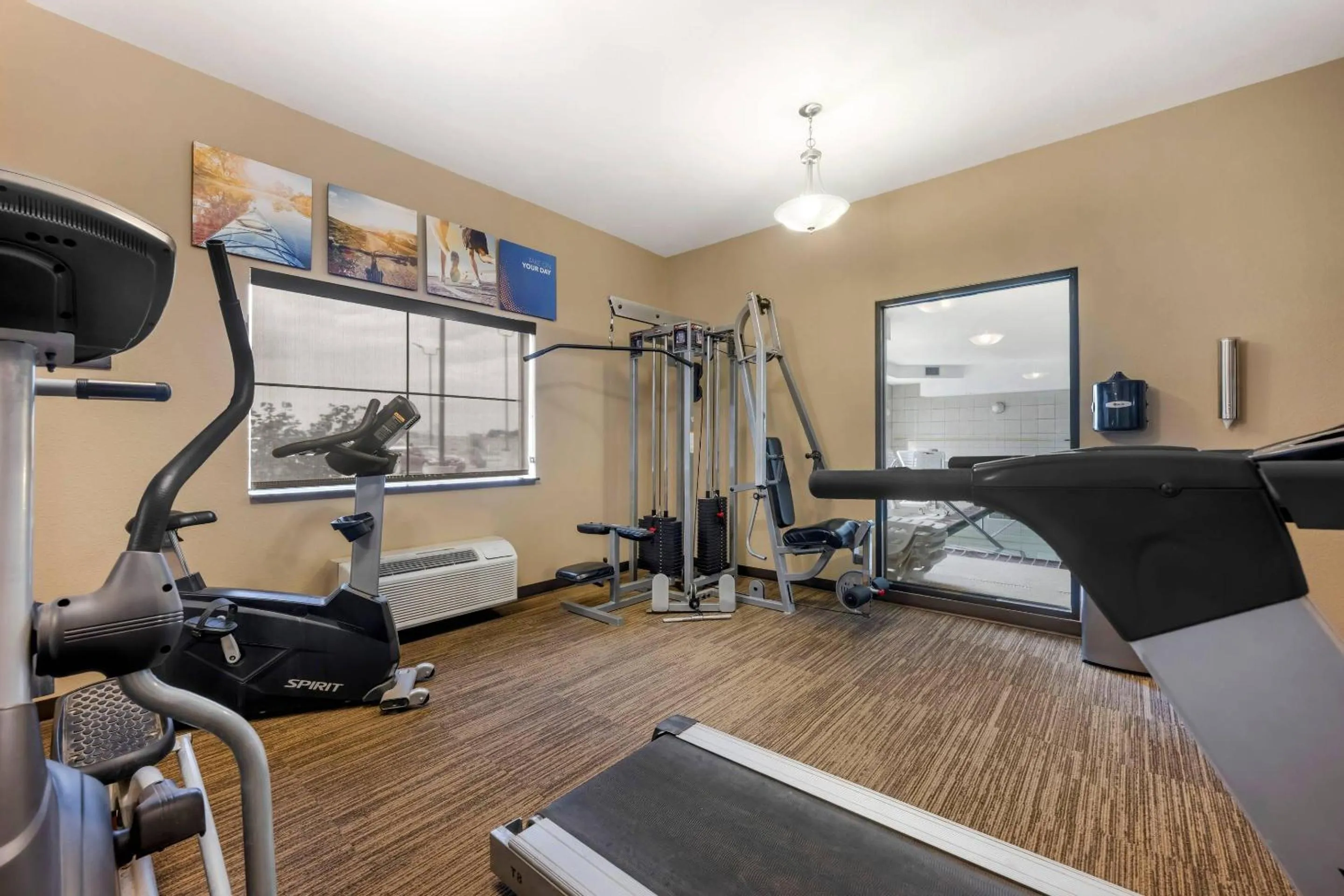 Fitness centre/facilities in Comfort Inn I-20 Midland Stanton