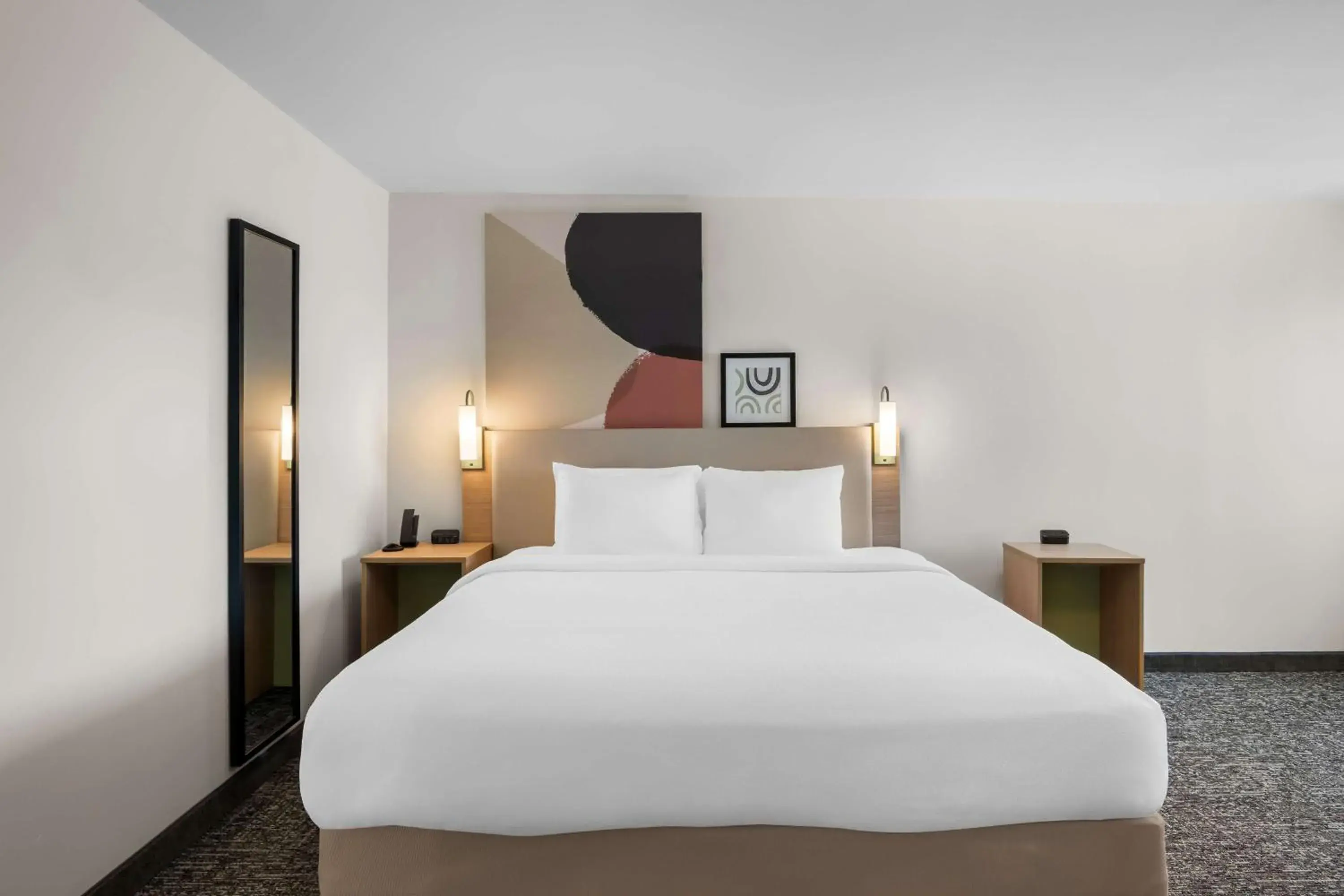 Bed in Spark By Hilton Grapevine DFW North Bed in Spark By Hilton Grapevine DFW North
