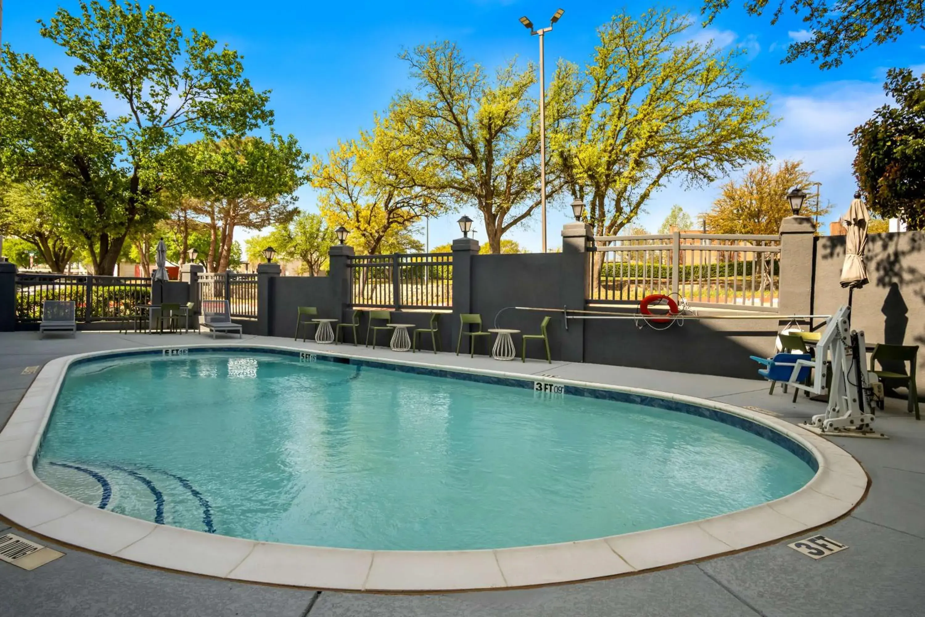 Pool view in Spark By Hilton Grapevine DFW North Pool view in Spark By Hilton Grapevine DFW North