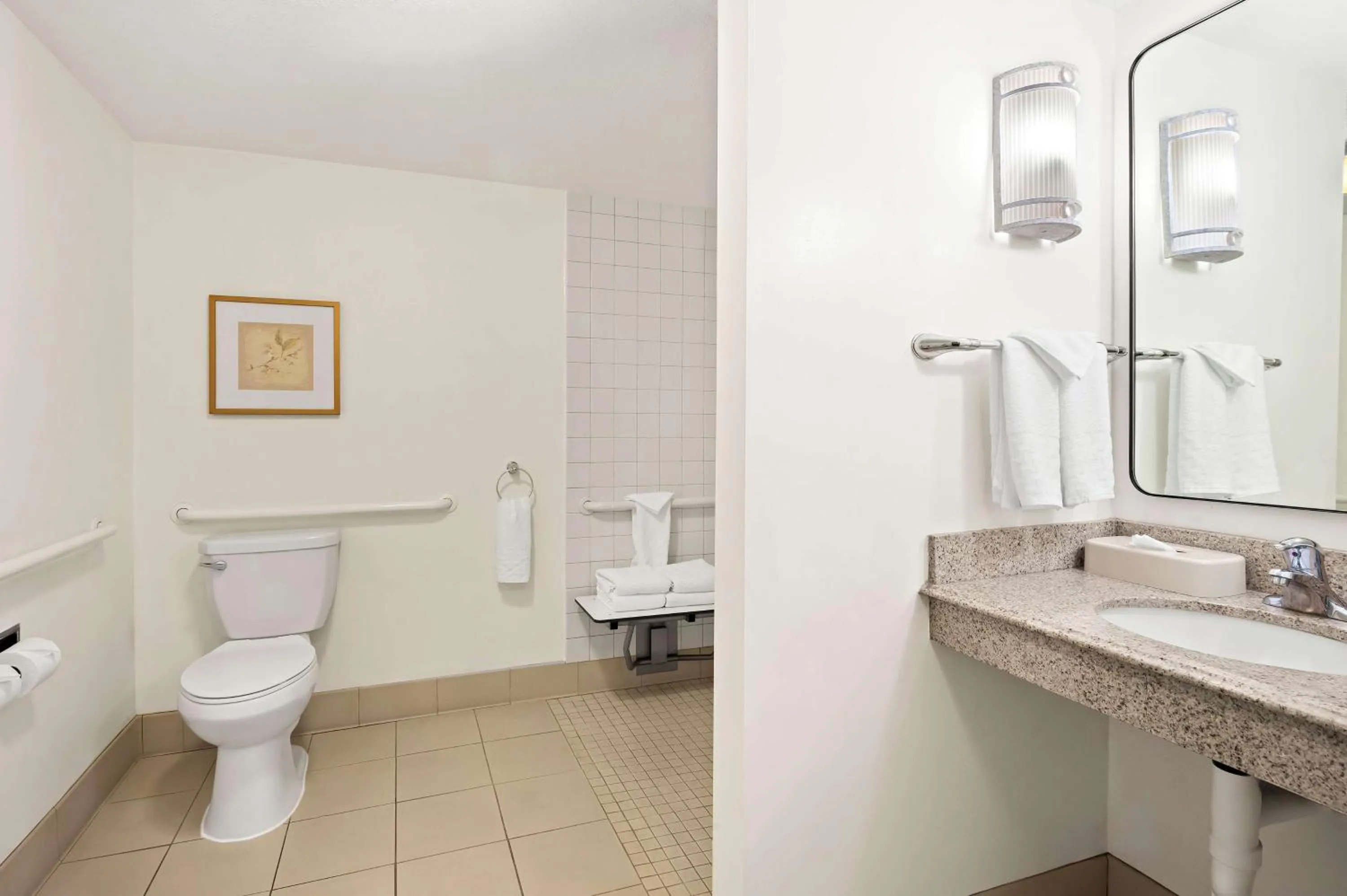 Bathroom in Best Western Ontario Mills Mall