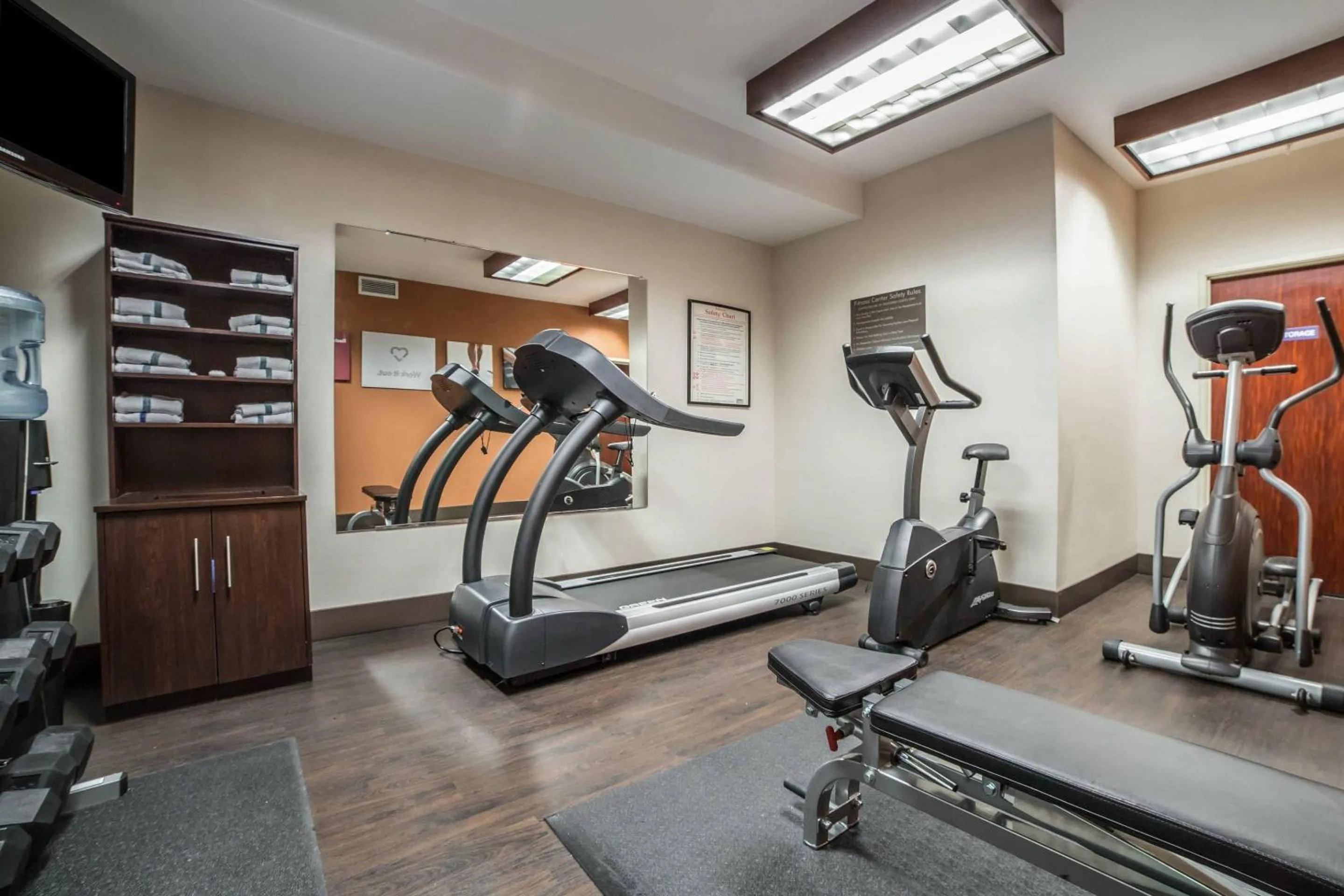 Fitness centre/facilities in Comfort Suites Salt Lake City Airport