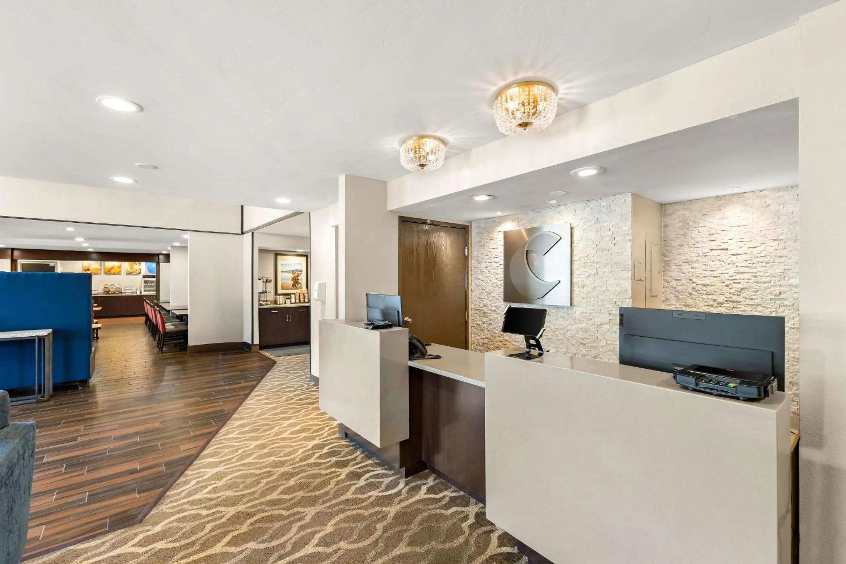 Lobby or reception in Comfort Inn Layton - Salt Lake City