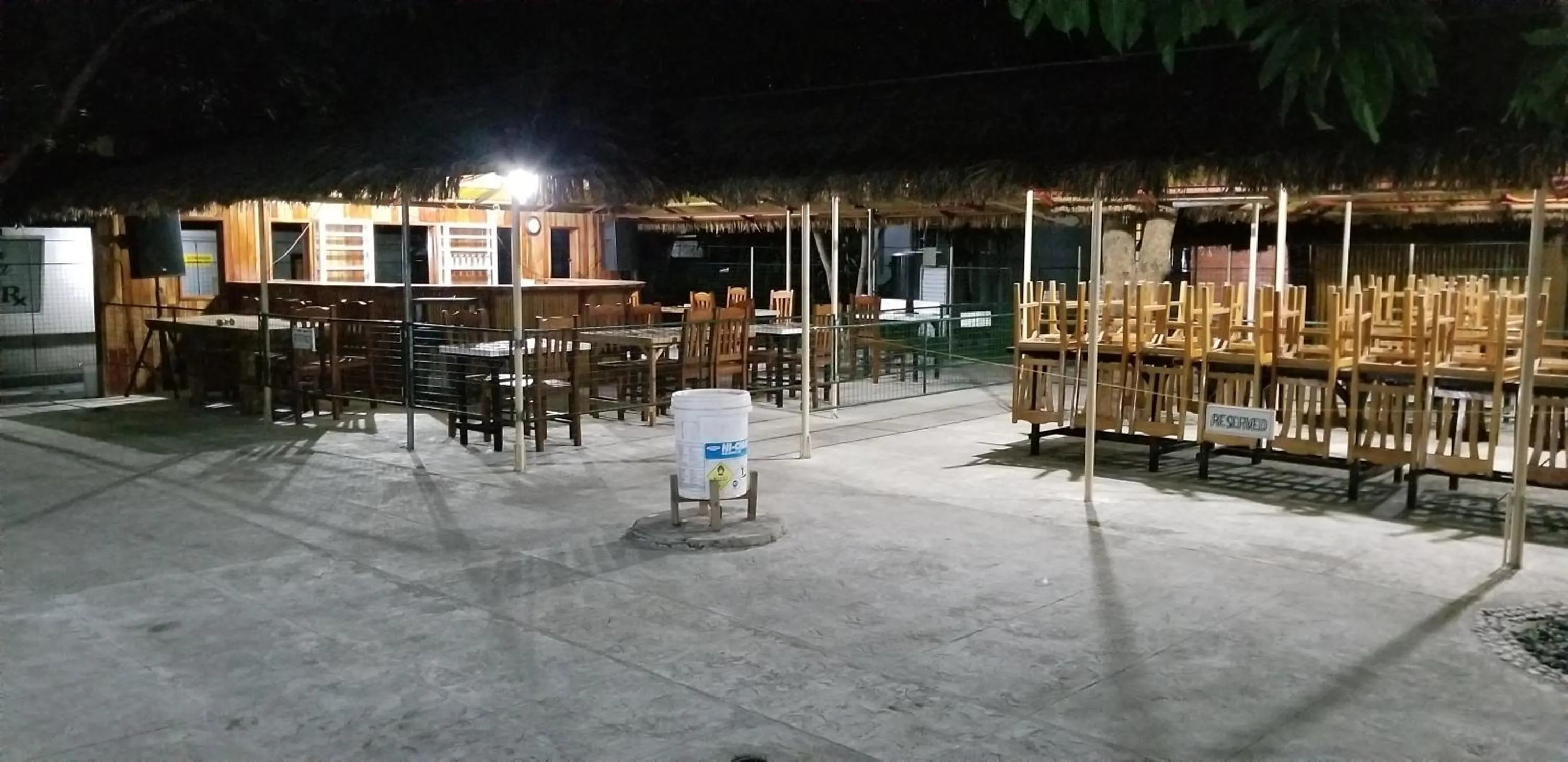 Patio in Buenavista Family Inn