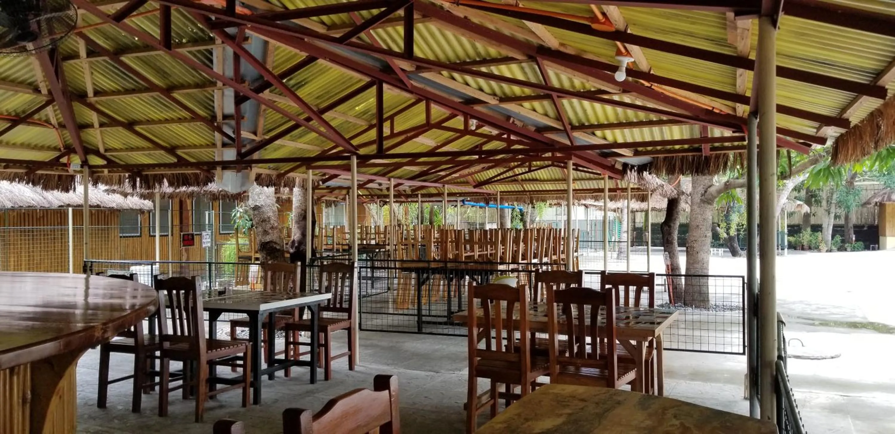 Patio in Buenavista Family Inn