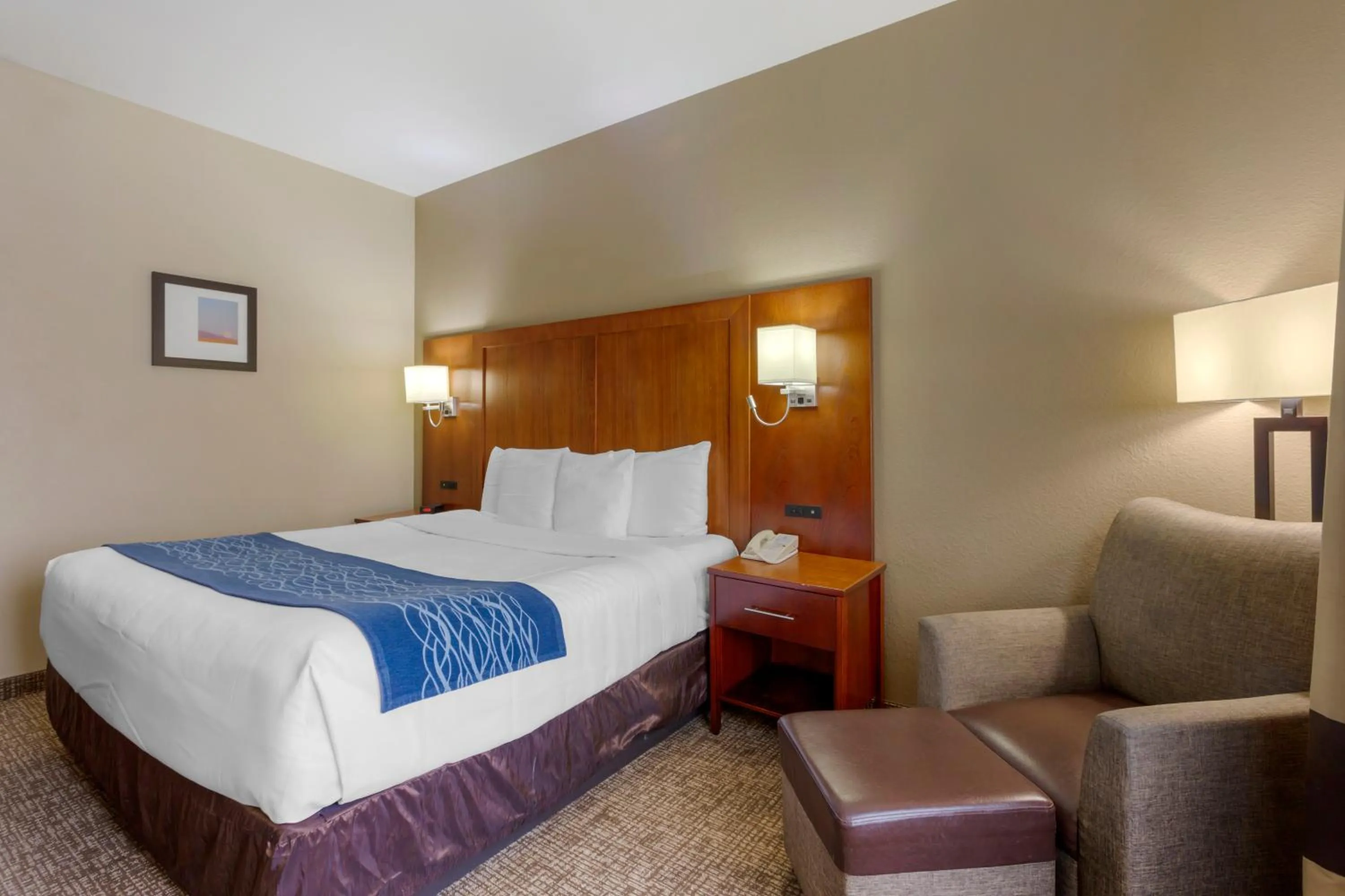 Bedroom, Bed in Comfort Inn & Suites Woods Cross - Salt Lake City North